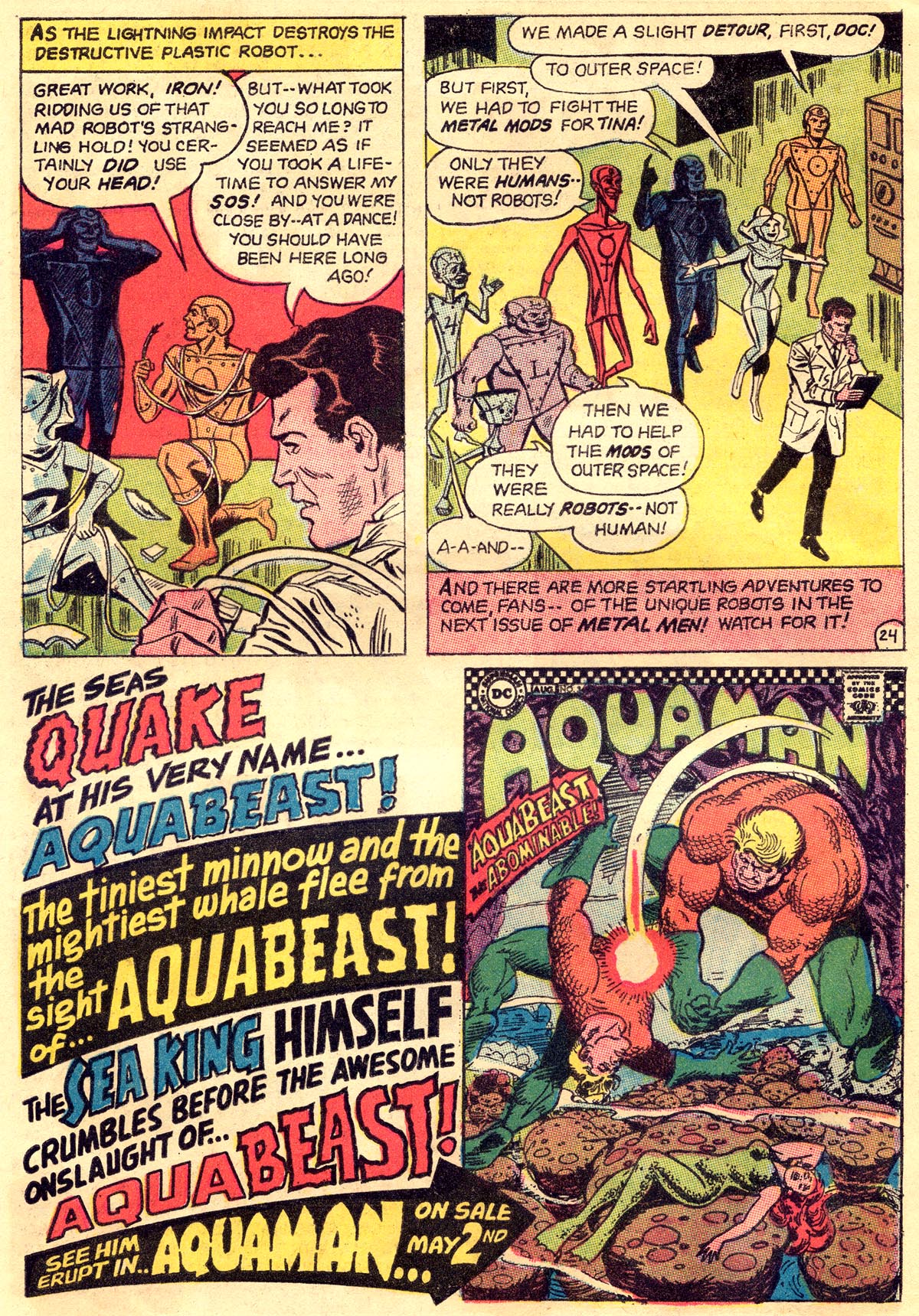 Read online Metal Men (1963) comic -  Issue #26 - 32