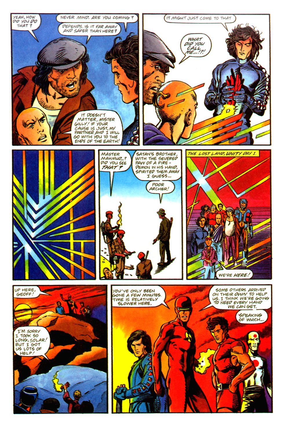 Read online Unity (1992) comic -  Issue #0 - 16