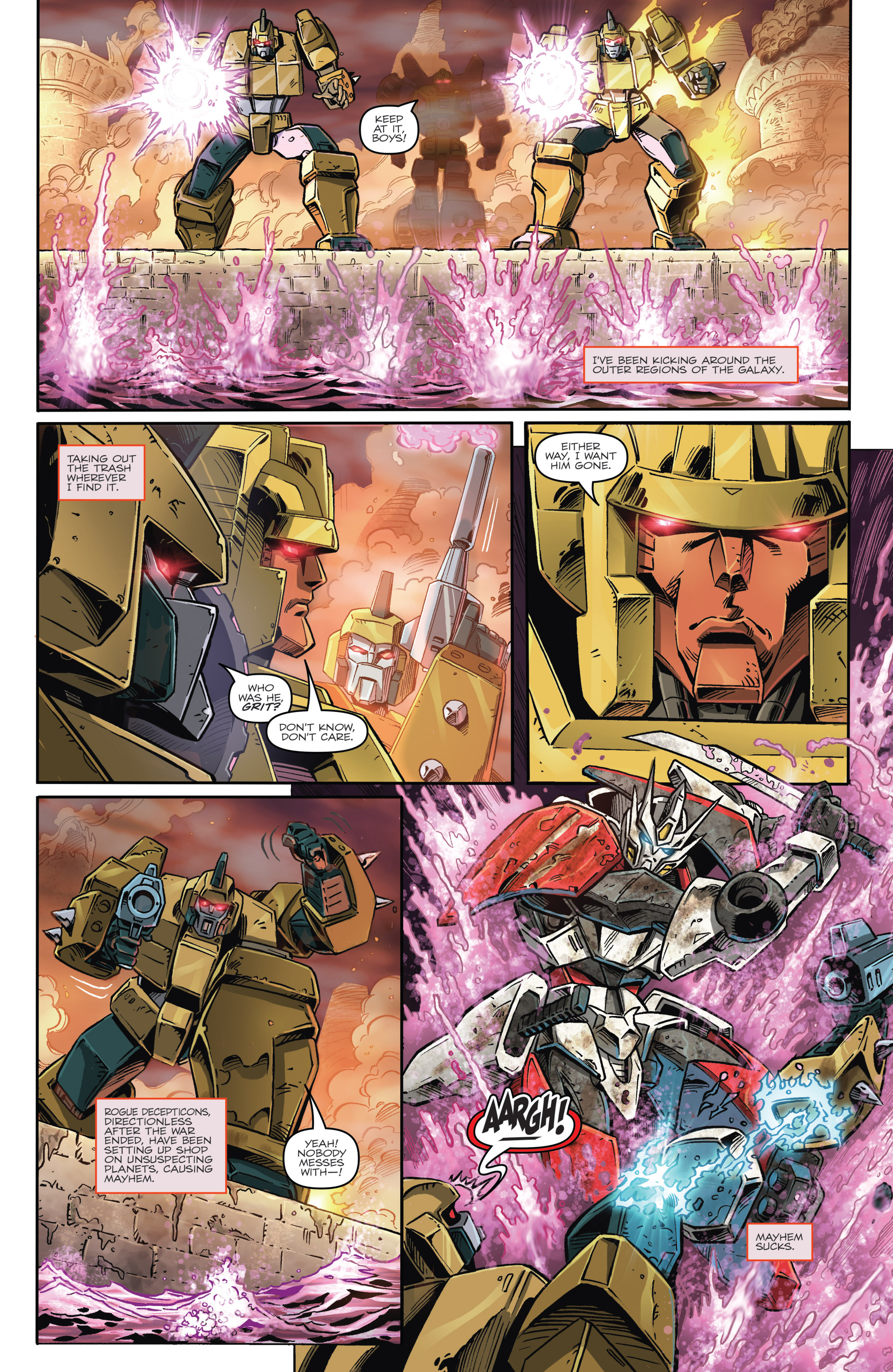 Read online The Transformers: Drift - Empire of Stone comic -  Issue #1 - 5