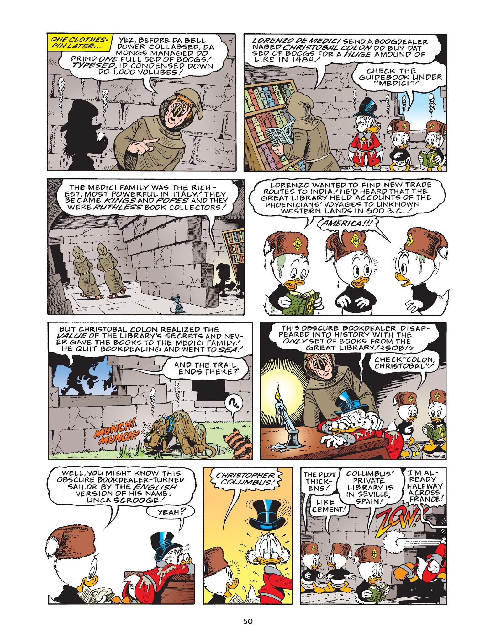 Read online Walt Disney Uncle Scrooge and Donald Duck: The Don Rosa Library comic -  Issue # TPB 5 (Part 1) - 51