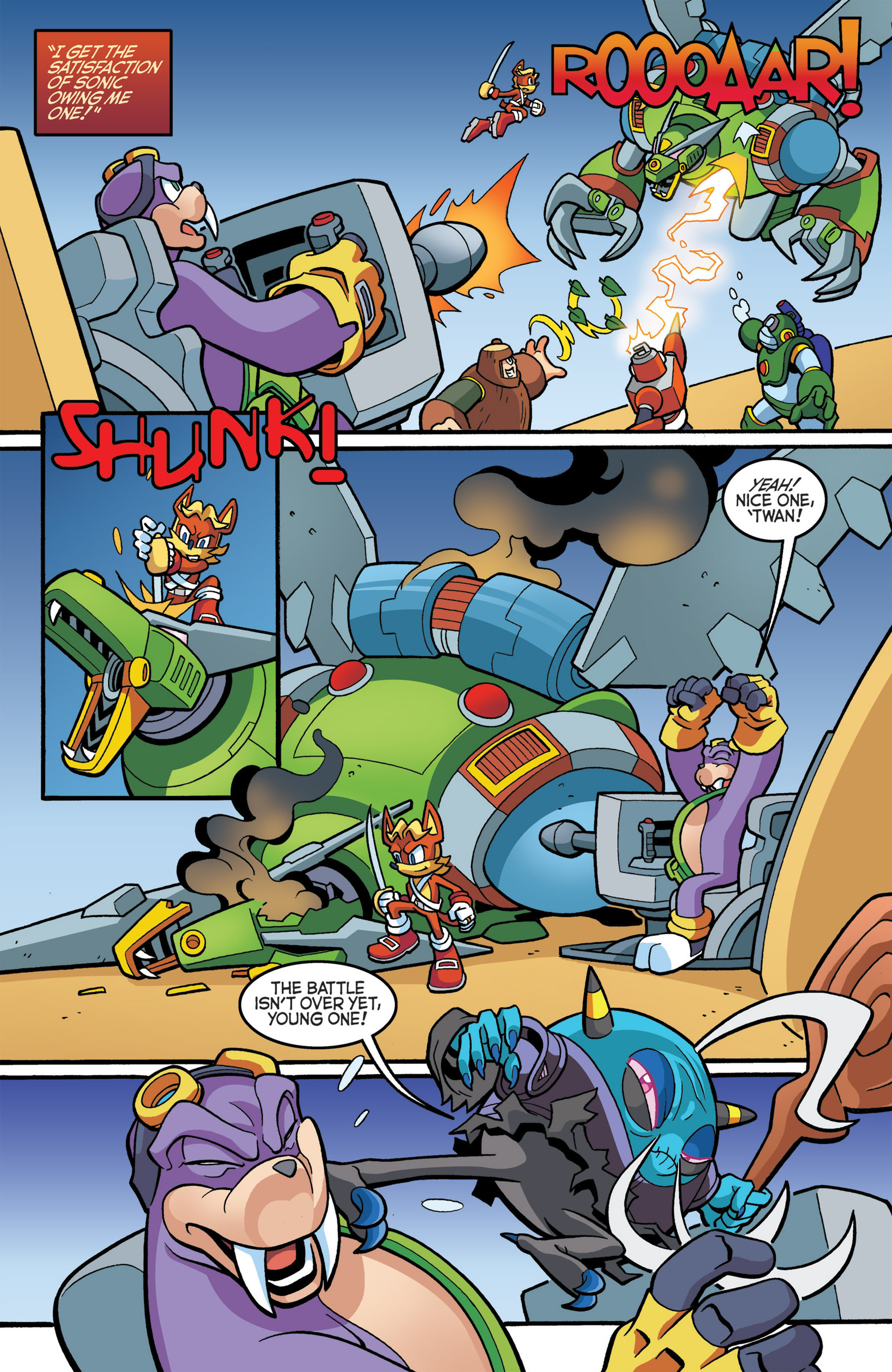 Read online Sonic Boom comic -  Issue #9 - 11