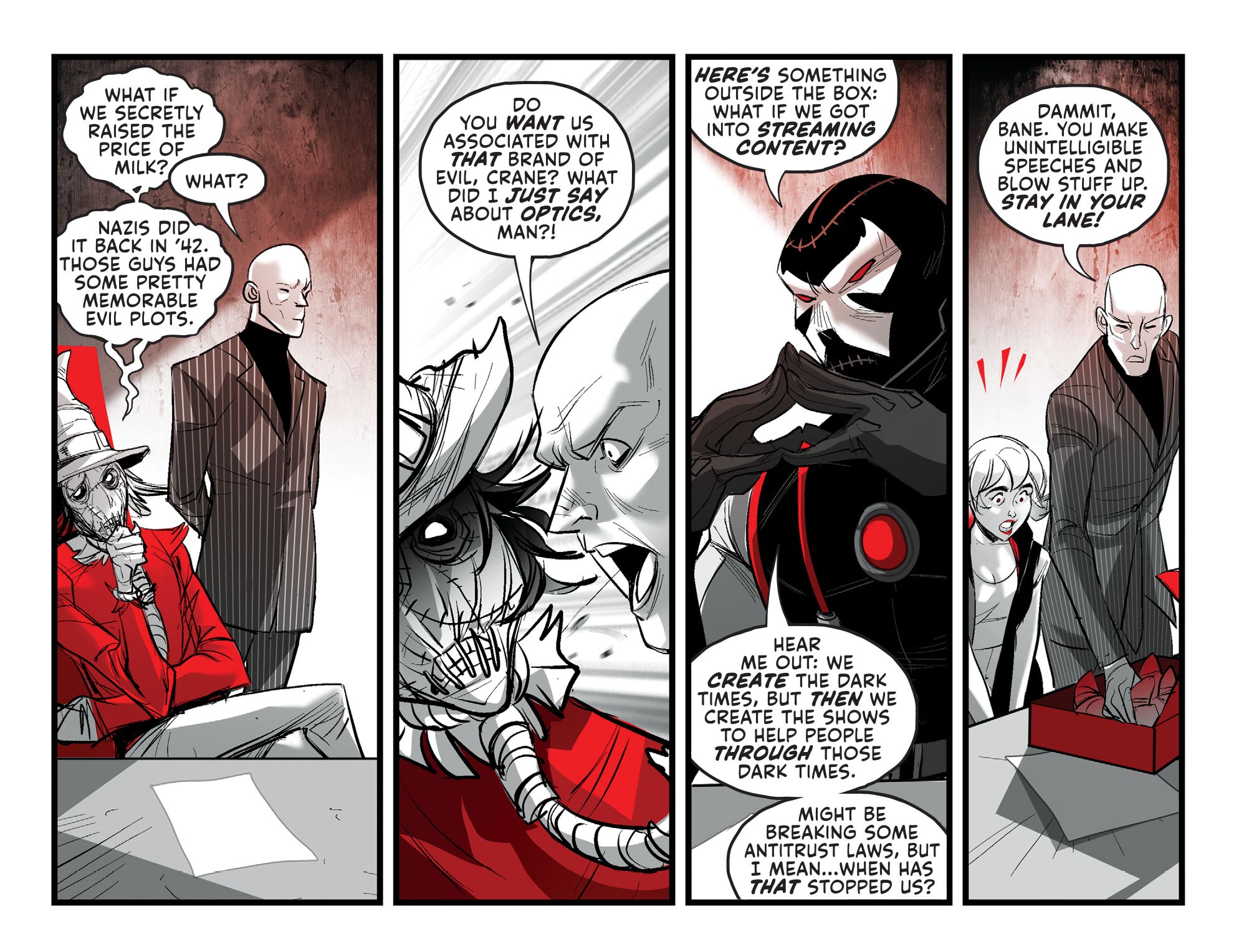 Read online Harley Quinn Black   White   Red comic -  Issue #13 - 11