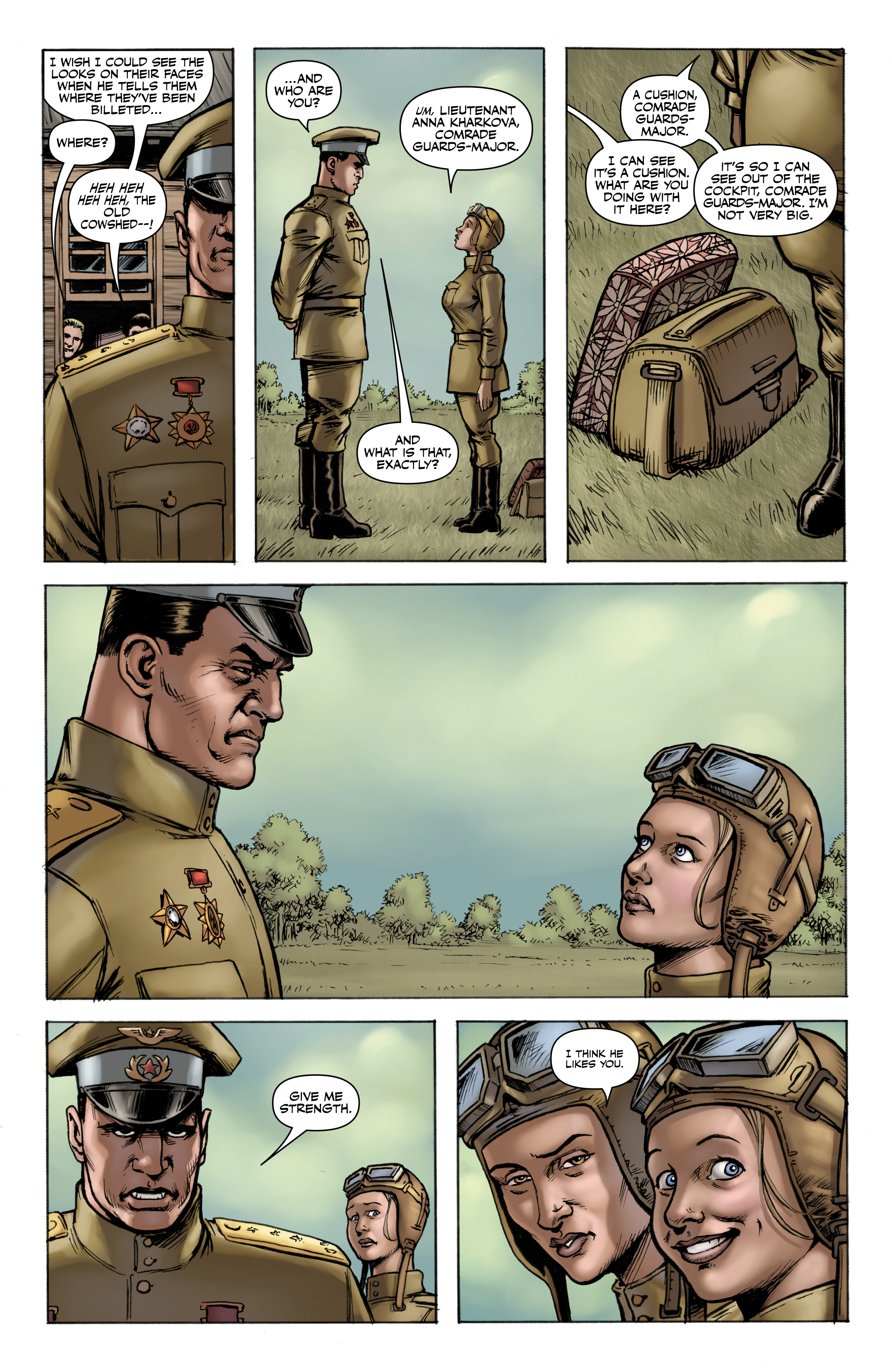 Read online Battlefields: The Night Witches comic -  Issue # TPB - 10