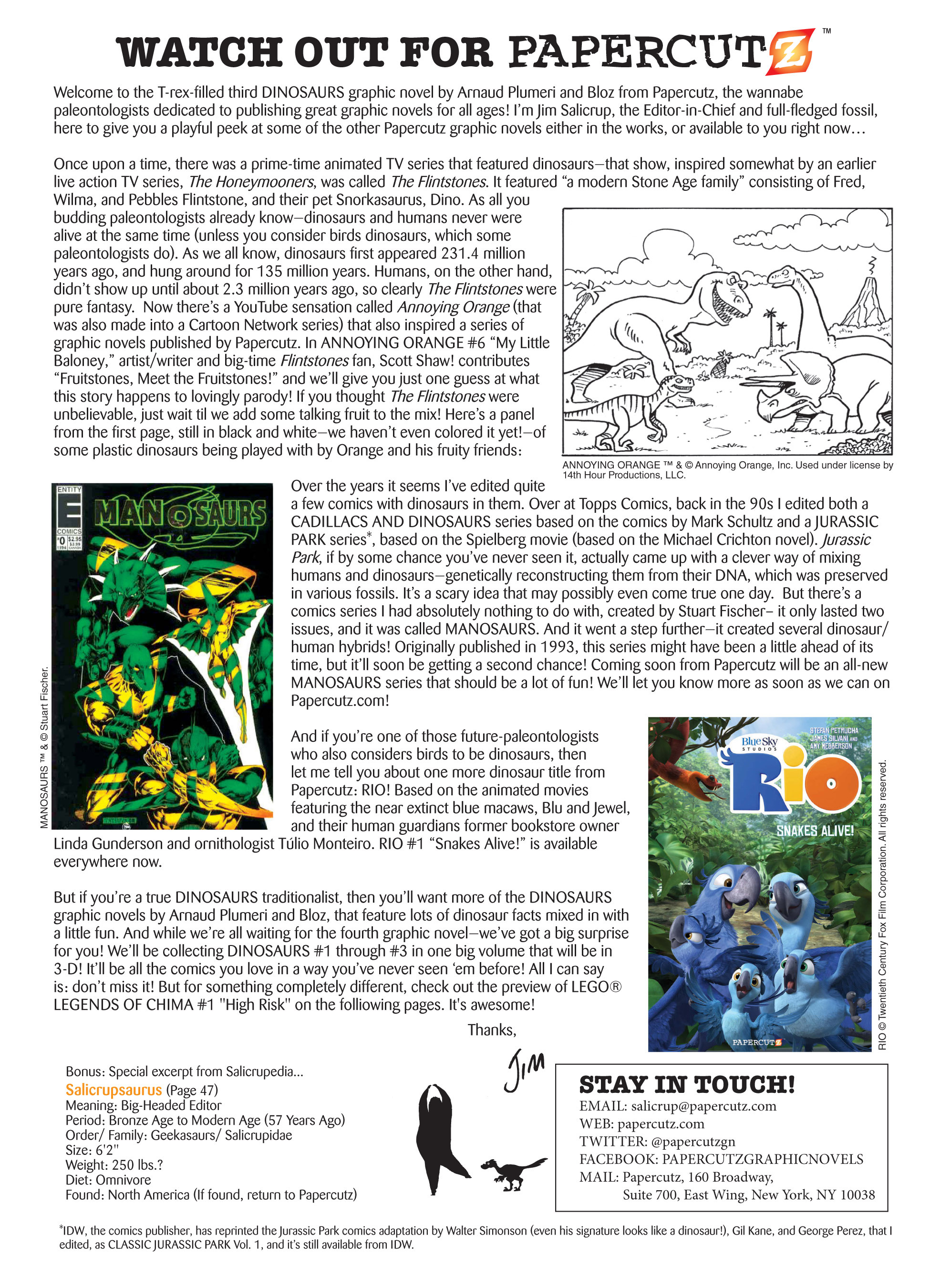 Read online Dinosaurs (2014) comic -  Issue #3 - 48