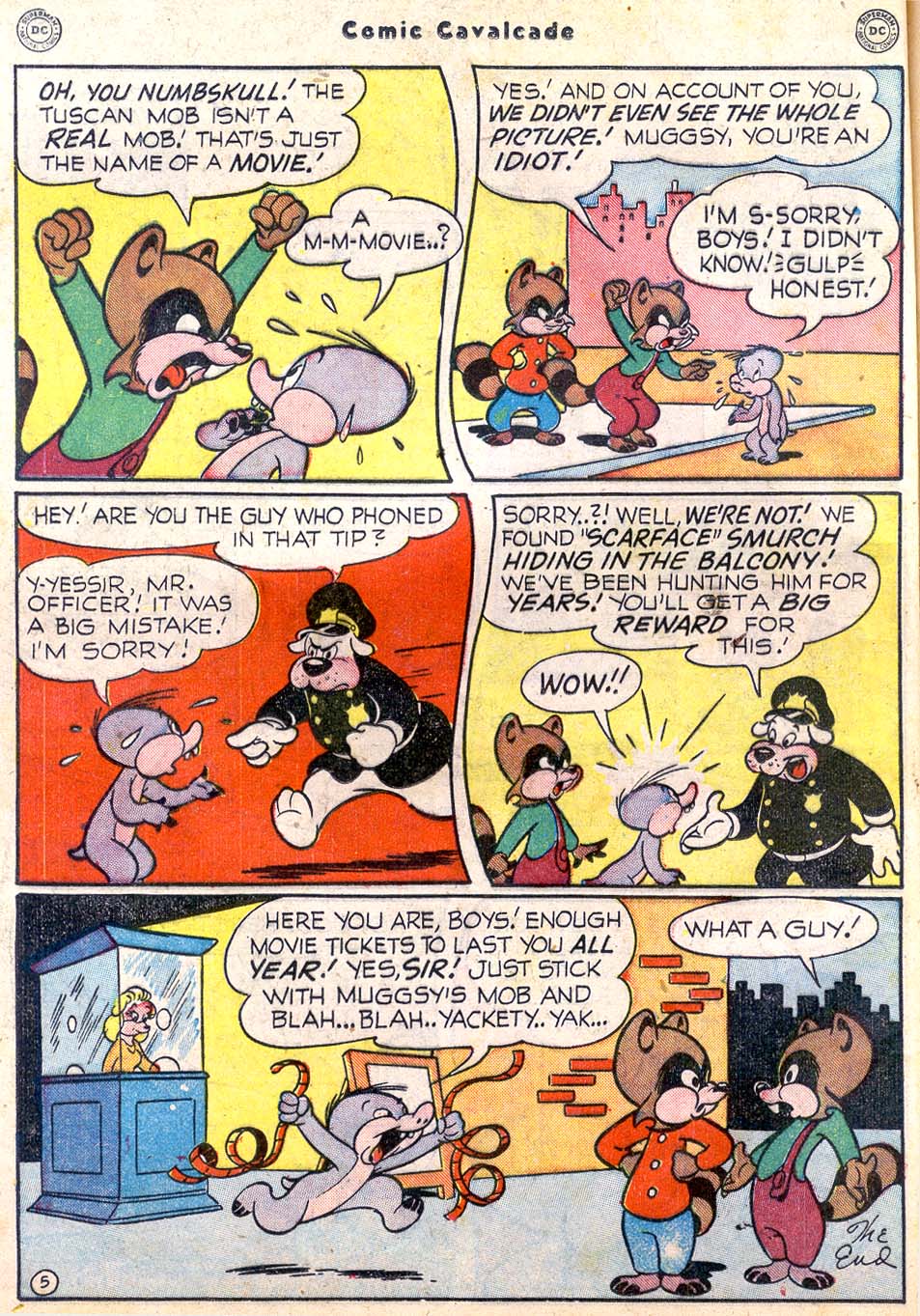 Read online Comic Cavalcade comic -  Issue #36 - 24