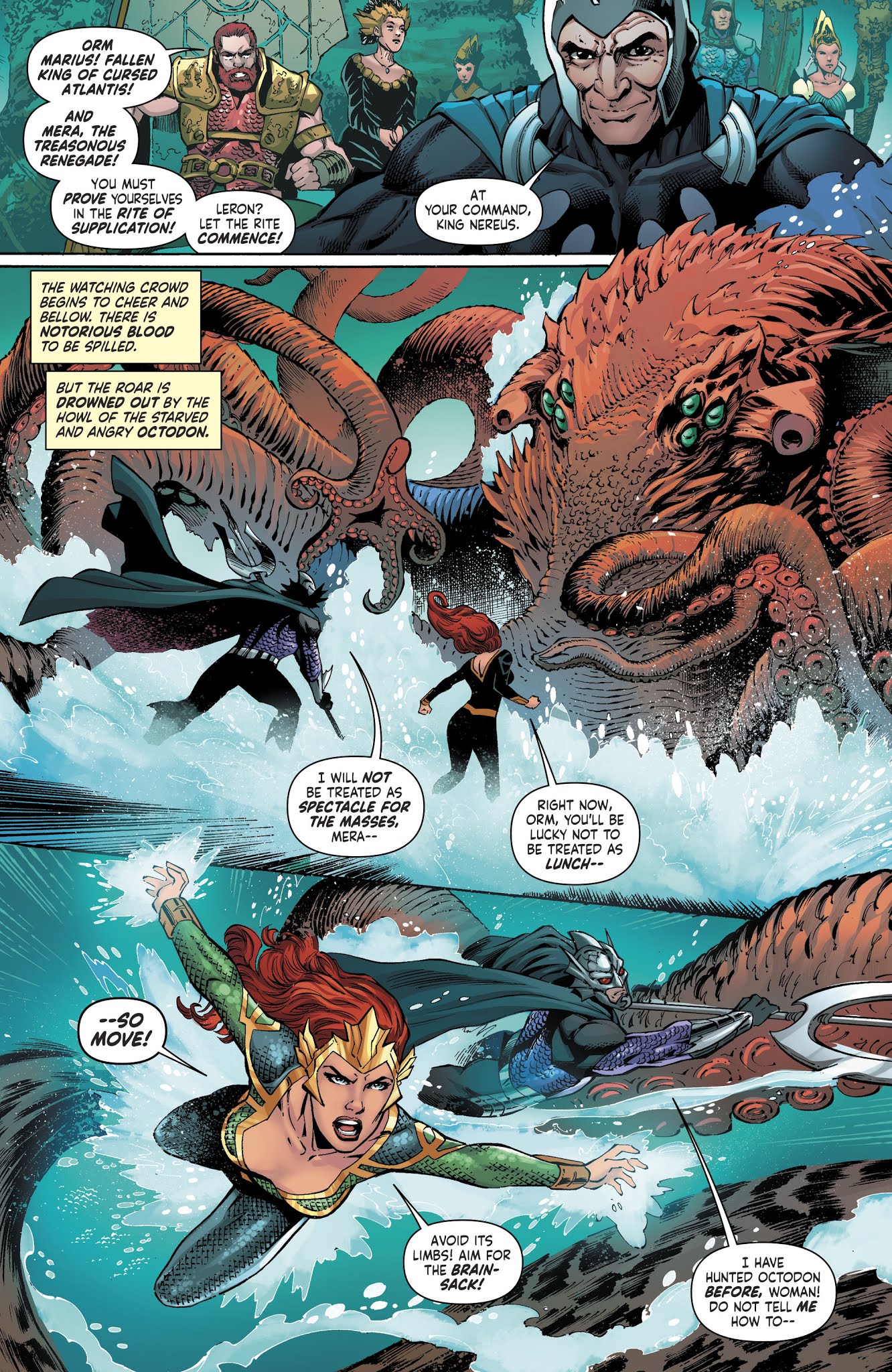 Read online Mera: Queen of Atlantis comic -  Issue #4 - 4