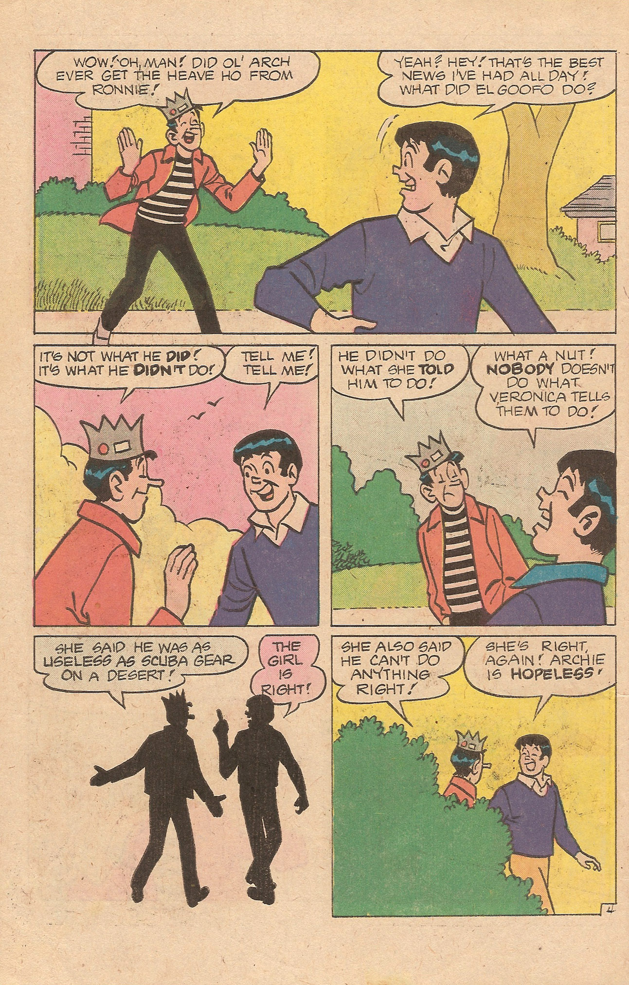 Read online Jughead (1965) comic -  Issue #261 - 6