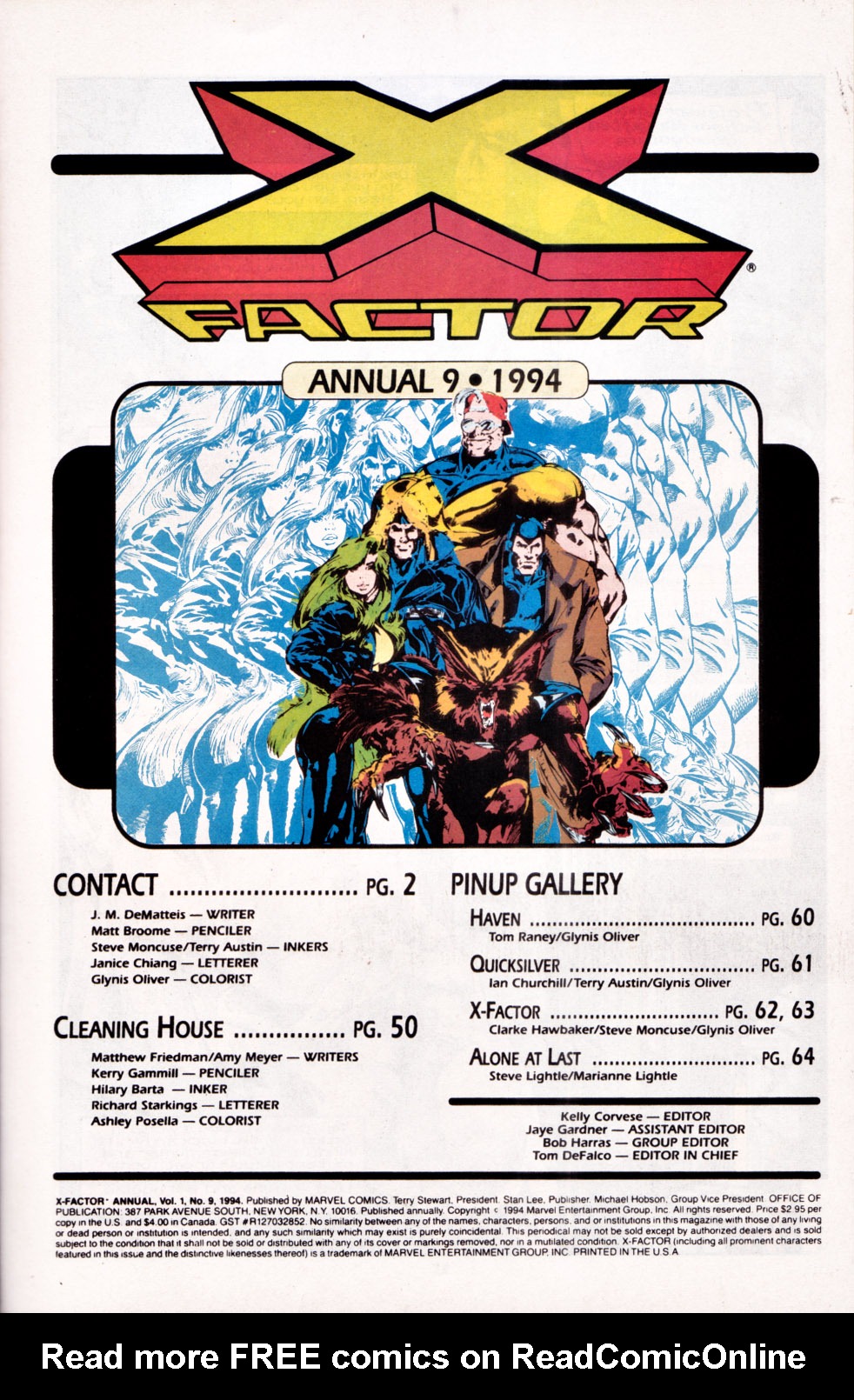 Read online X-Factor (1986) comic -  Issue # _ Annual 9 - 2