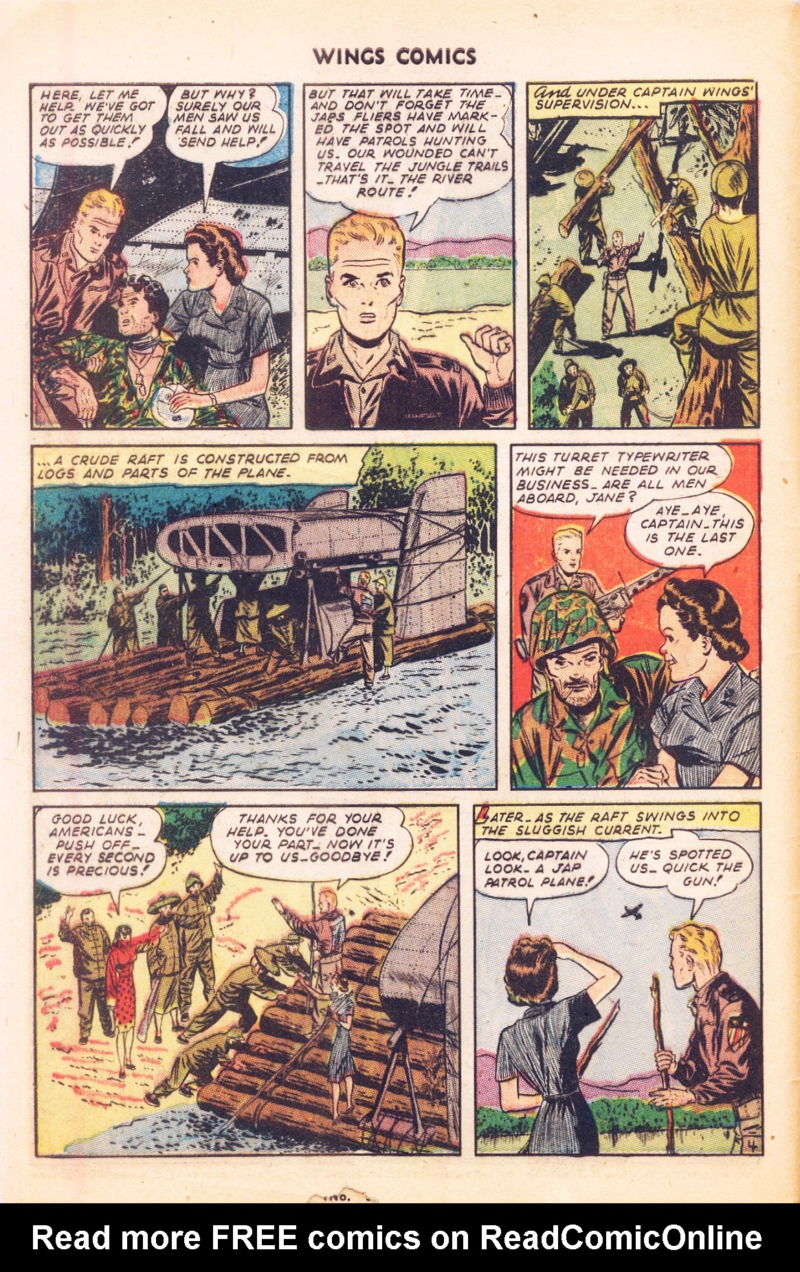 Read online Wings Comics comic -  Issue #57 - 6