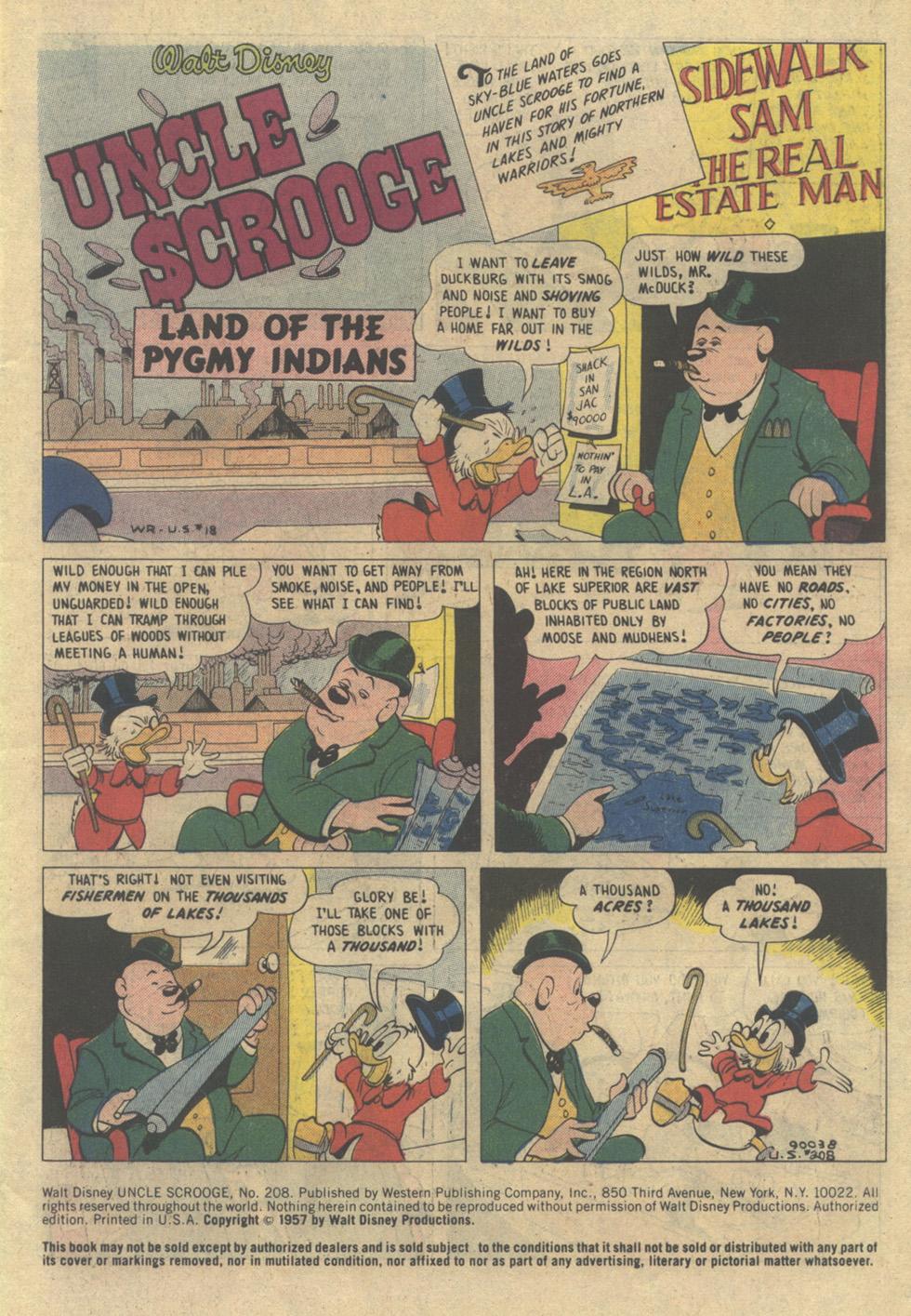 Read online Uncle Scrooge (1953) comic -  Issue #208 - 3