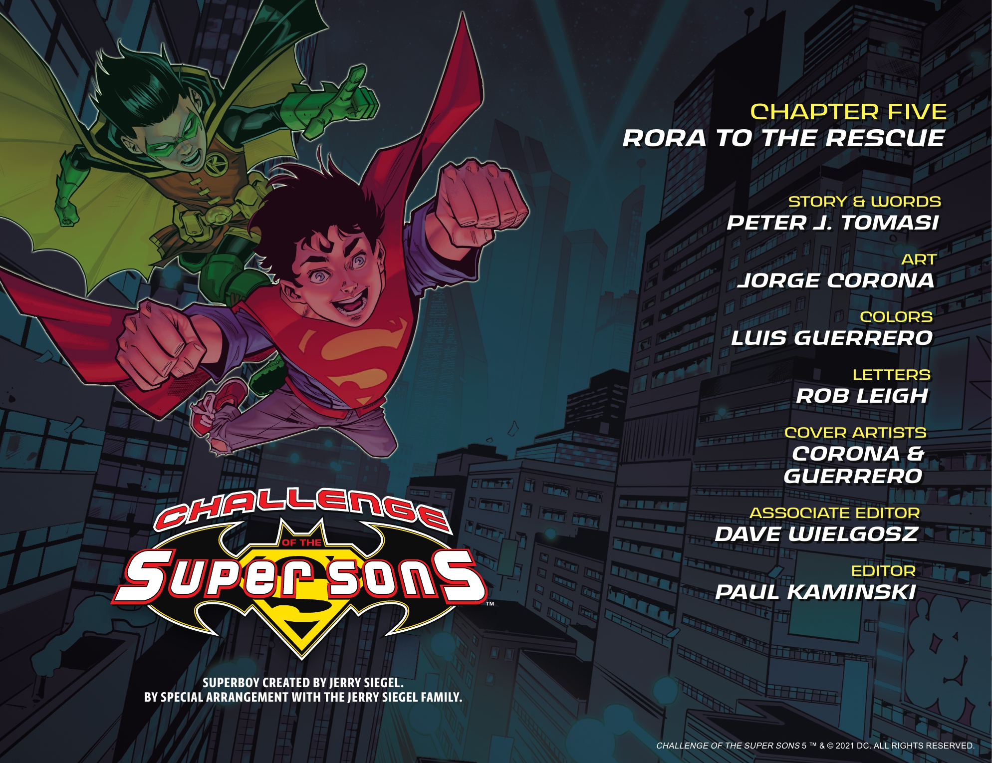 Read online Challenge of the Super Sons comic -  Issue #5 - 3