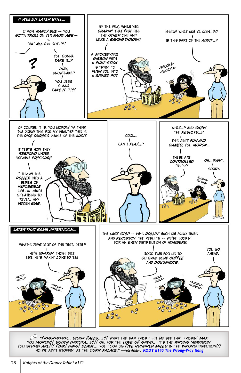 Read online Knights of the Dinner Table comic -  Issue #171 - 30