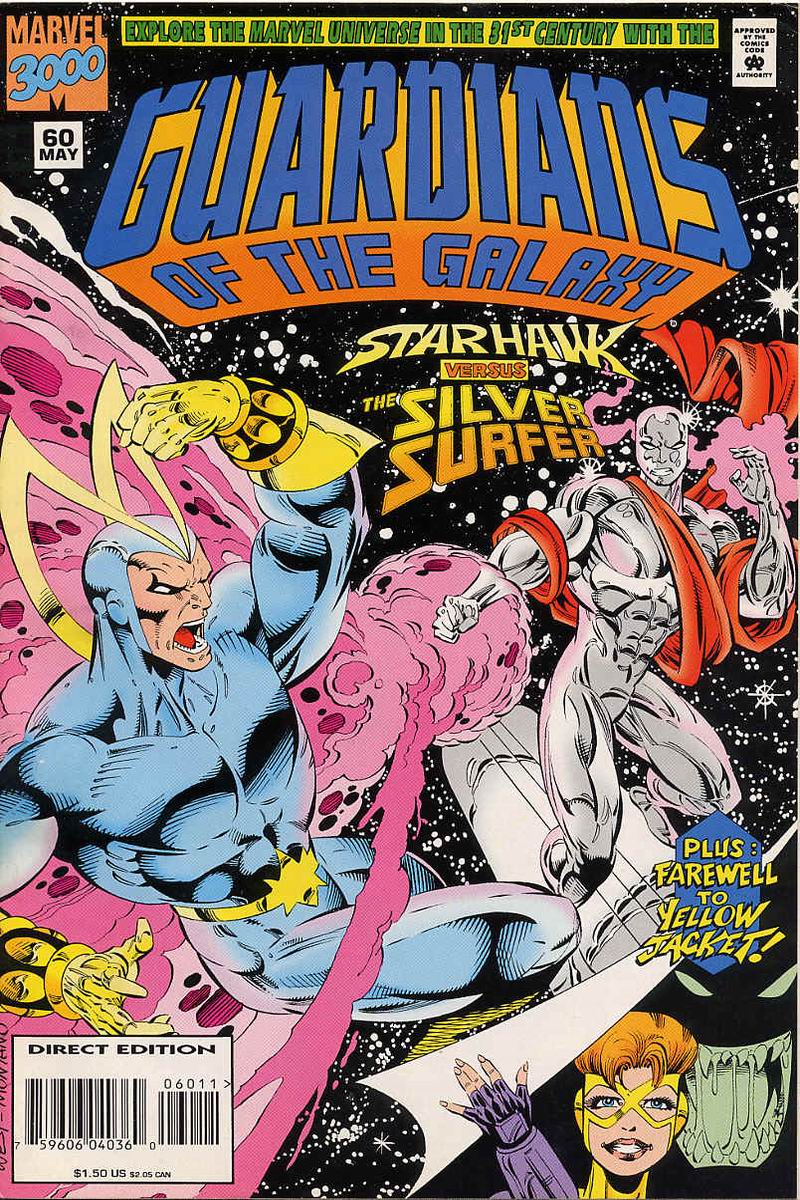 Read online Guardians of the Galaxy (1990) comic -  Issue #60 - 1