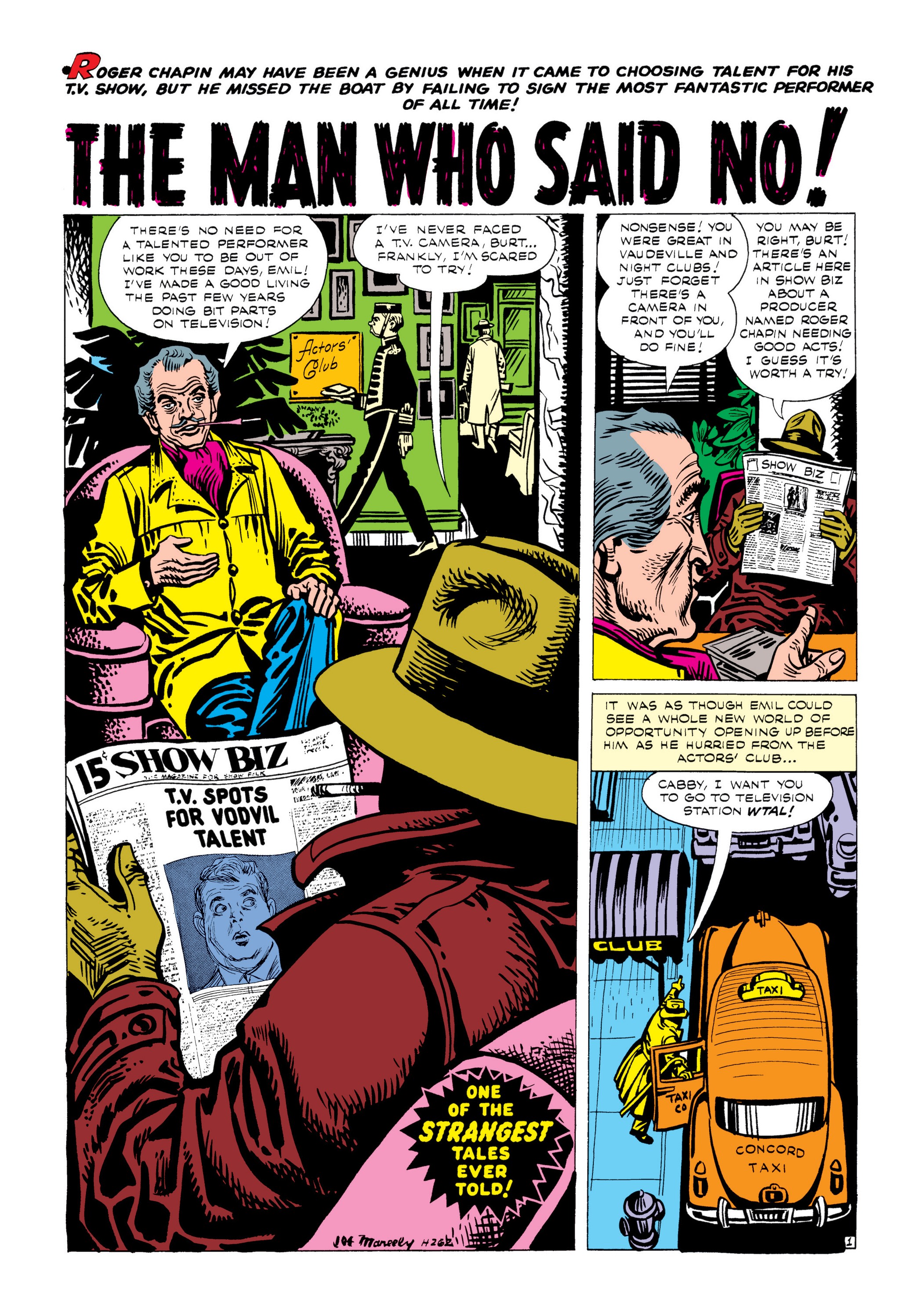Read online Marvel Masterworks: Atlas Era Strange Tales comic -  Issue # TPB 5 (Part 1) - 71