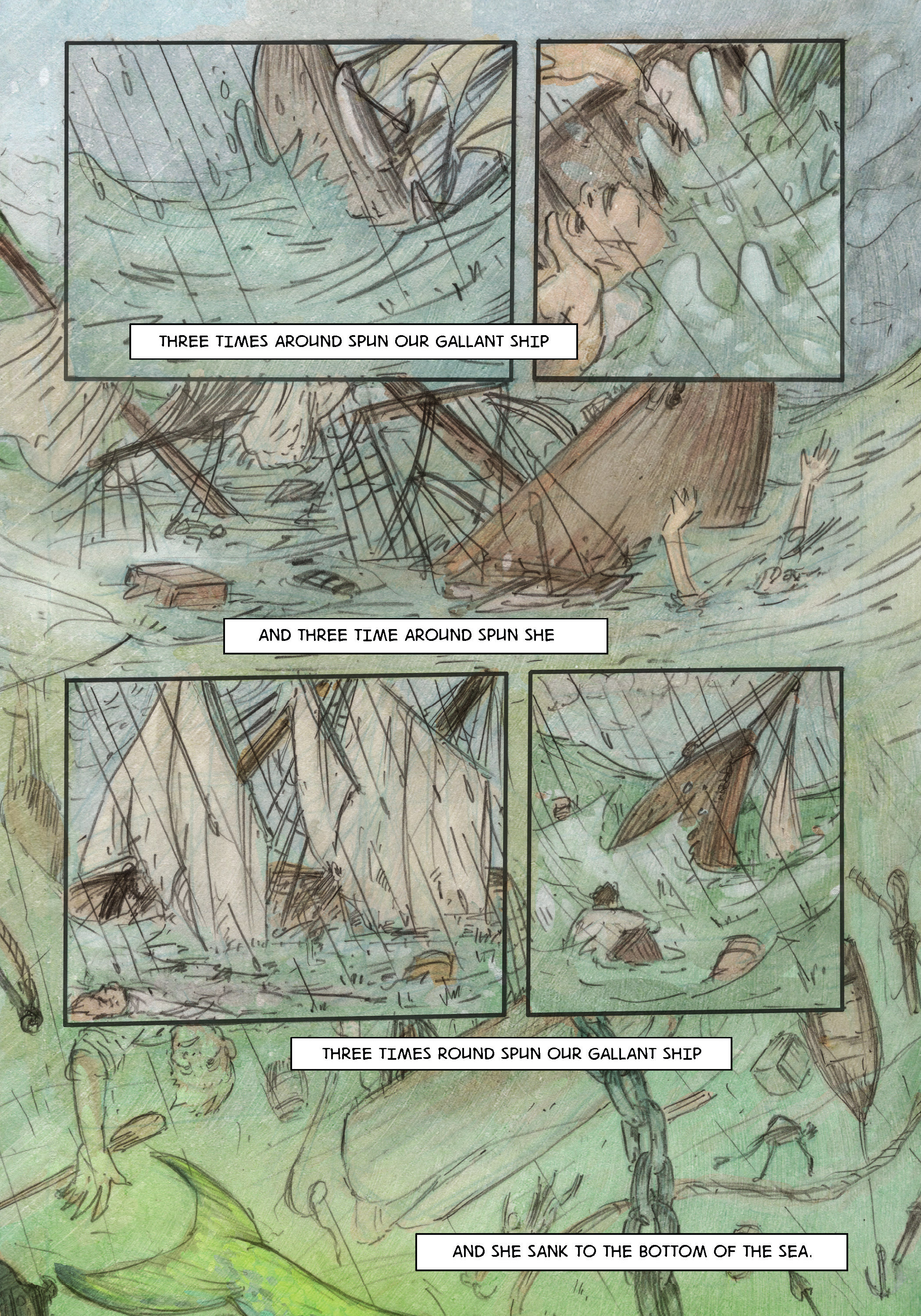 Read online Labor & Love: A Garland of American Folk Ballads comic -  Issue # Full - 30