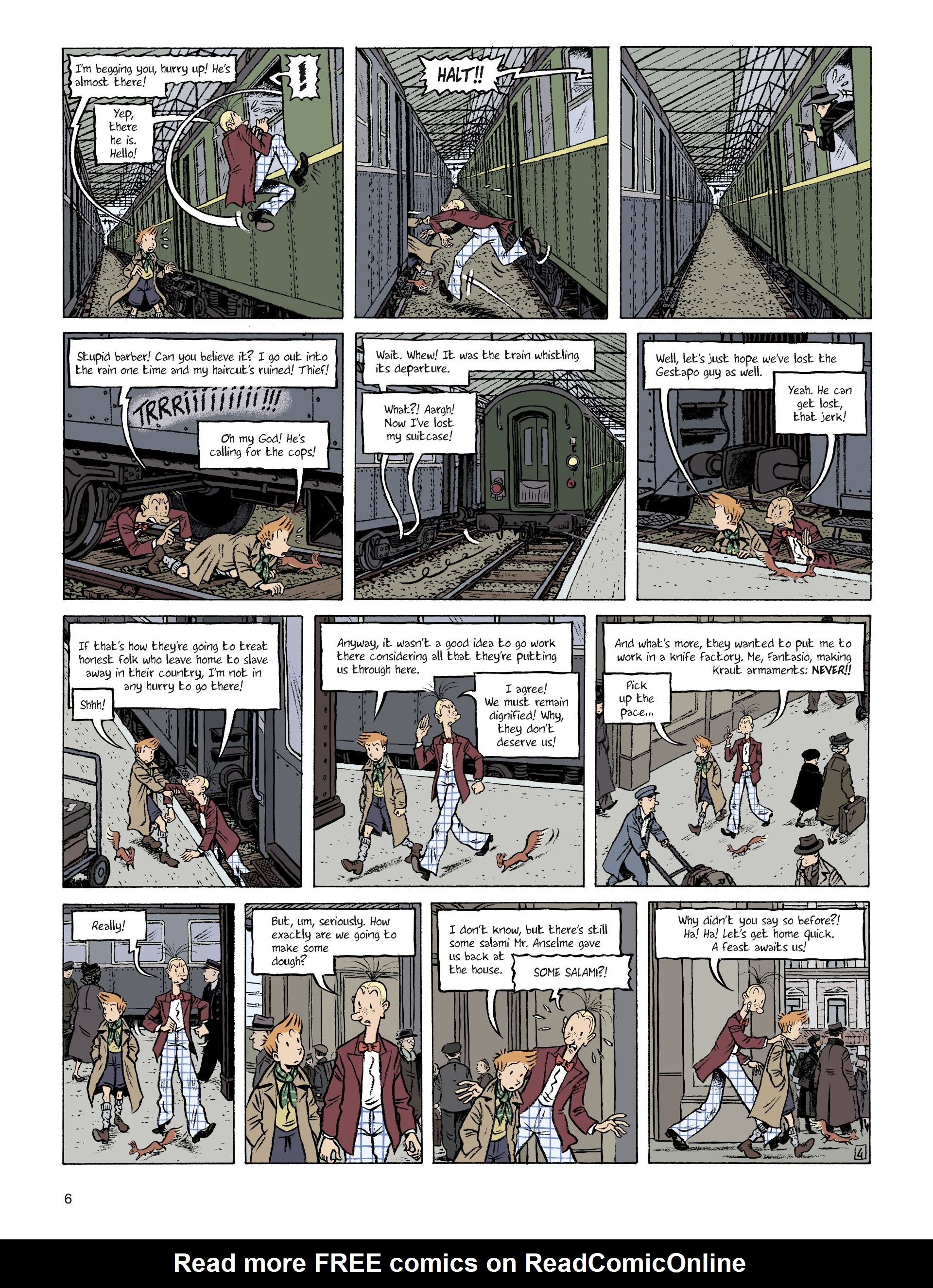 Read online Spirou: Hope Against All Odds comic -  Issue #2 - 6