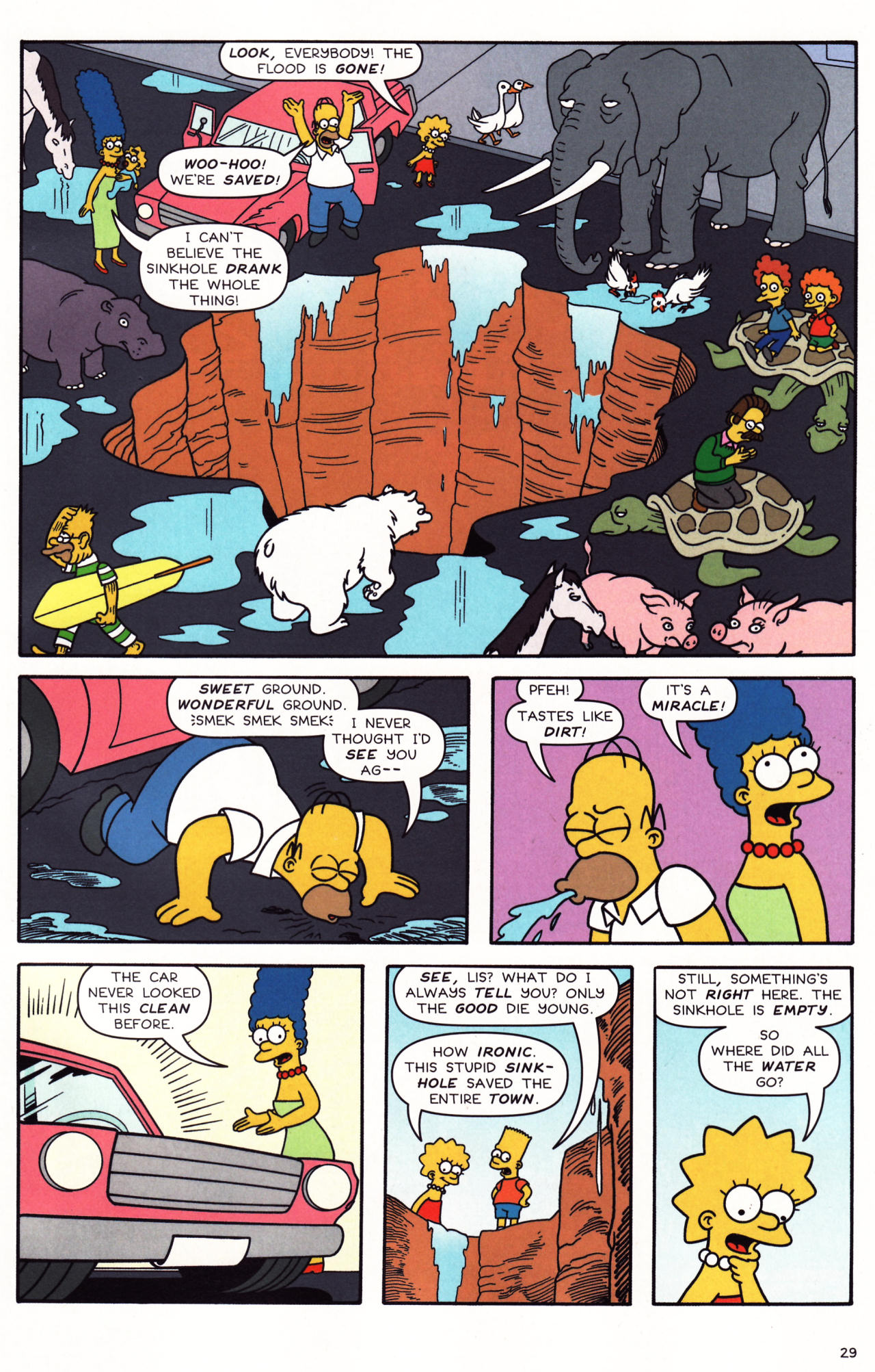 Read online Simpsons Comics comic -  Issue #138 - 31
