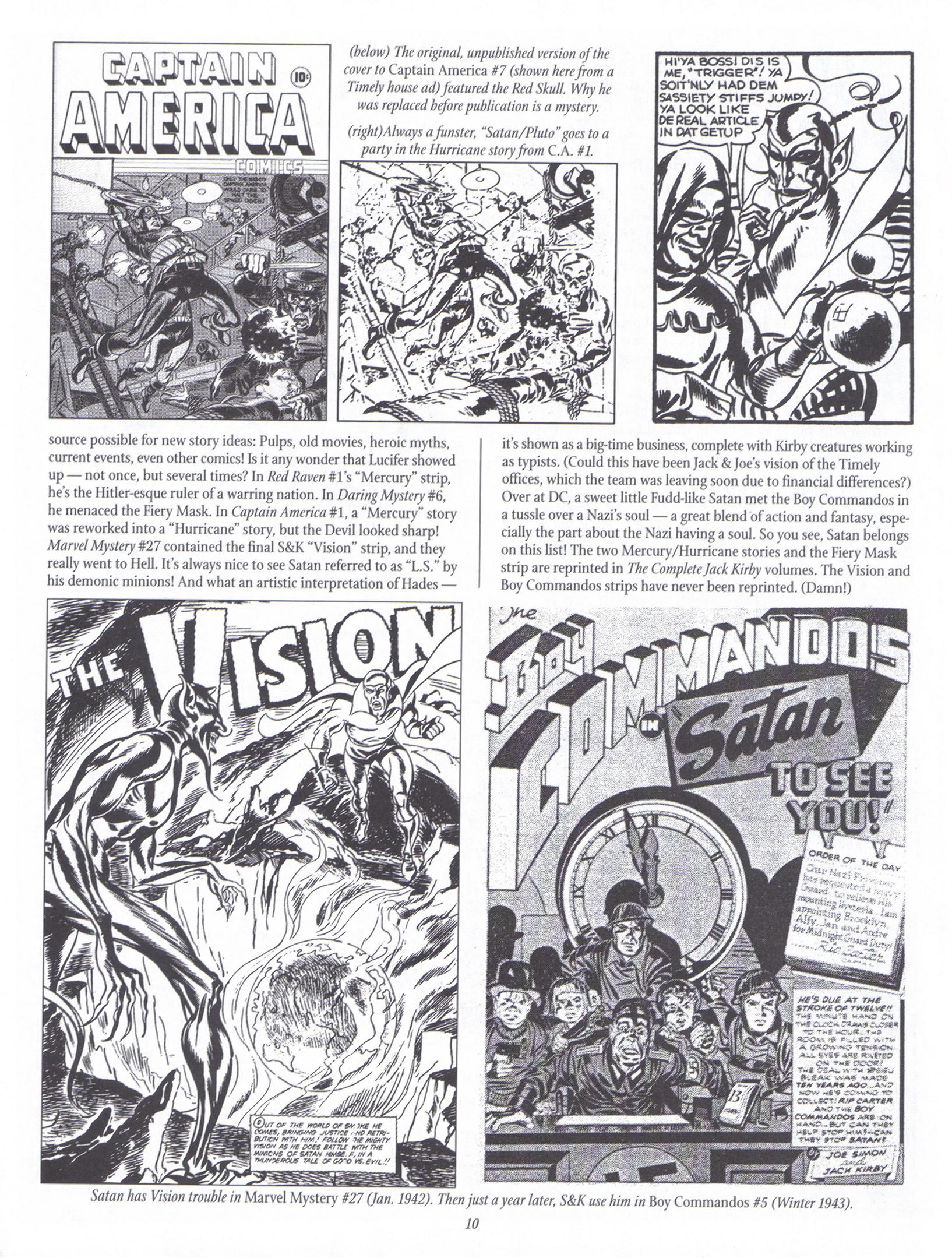 Read online The Jack Kirby Collector comic -  Issue #22 - 10