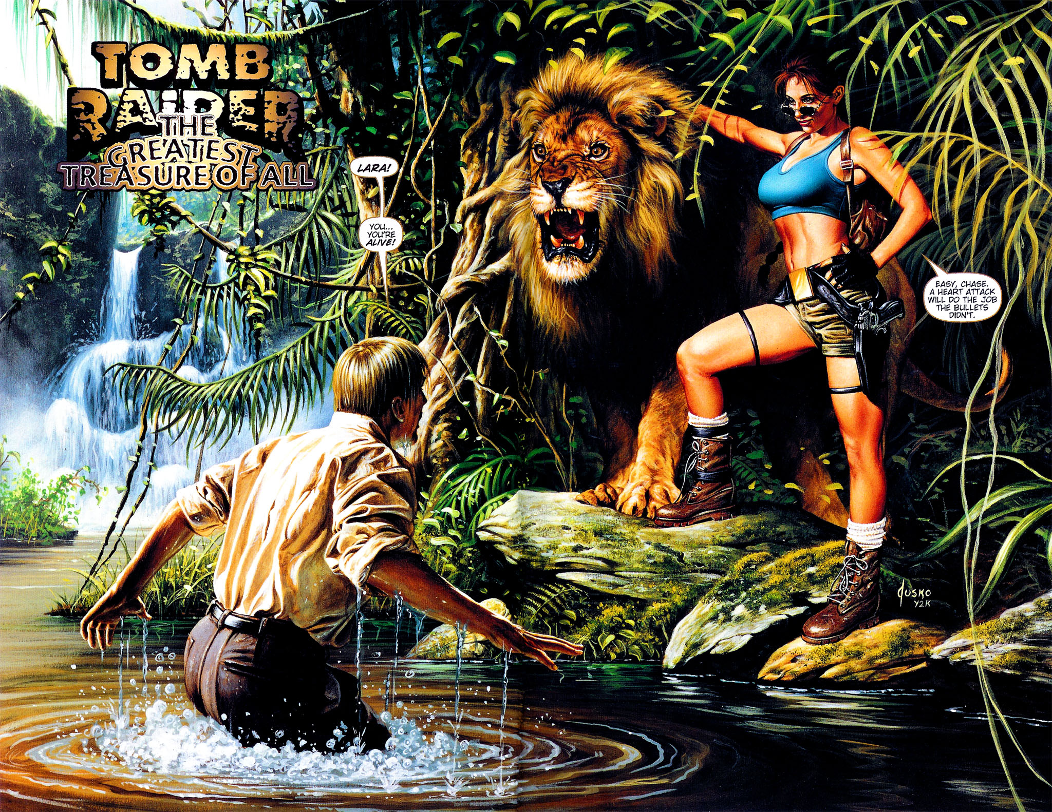 Read online Tomb Raider: The Greatest Treasure of All comic -  Issue #1 - 4