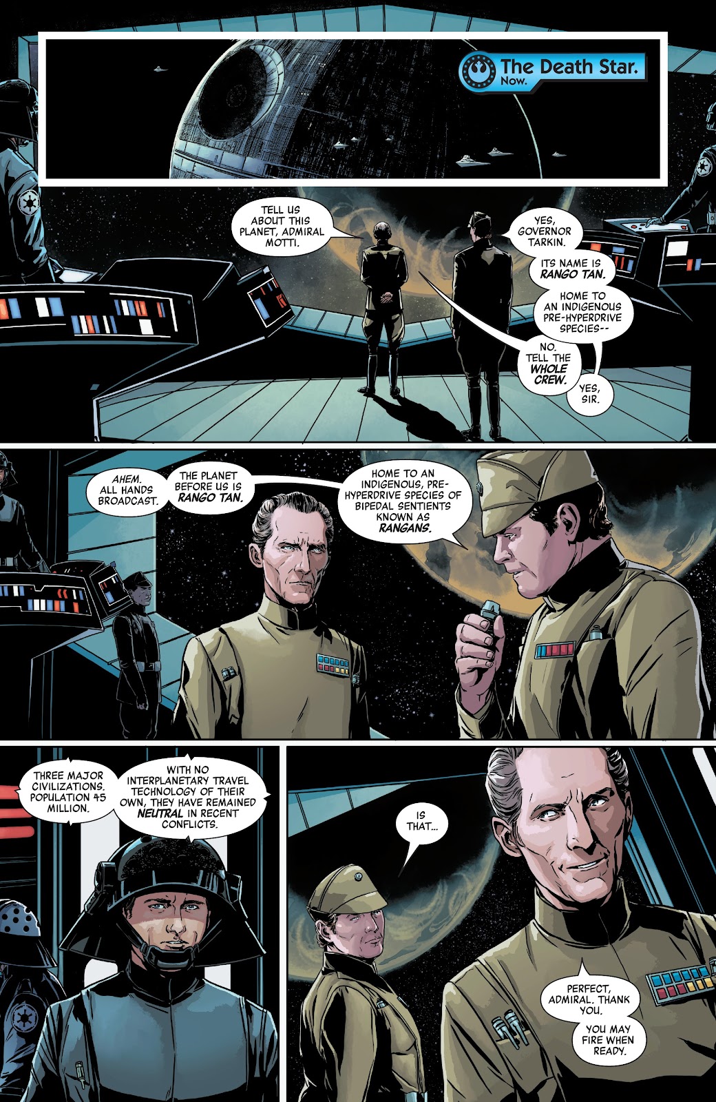 Star Wars: Age Of Rebellion (2019) issue Grand Moff Tarkin - Page 5
