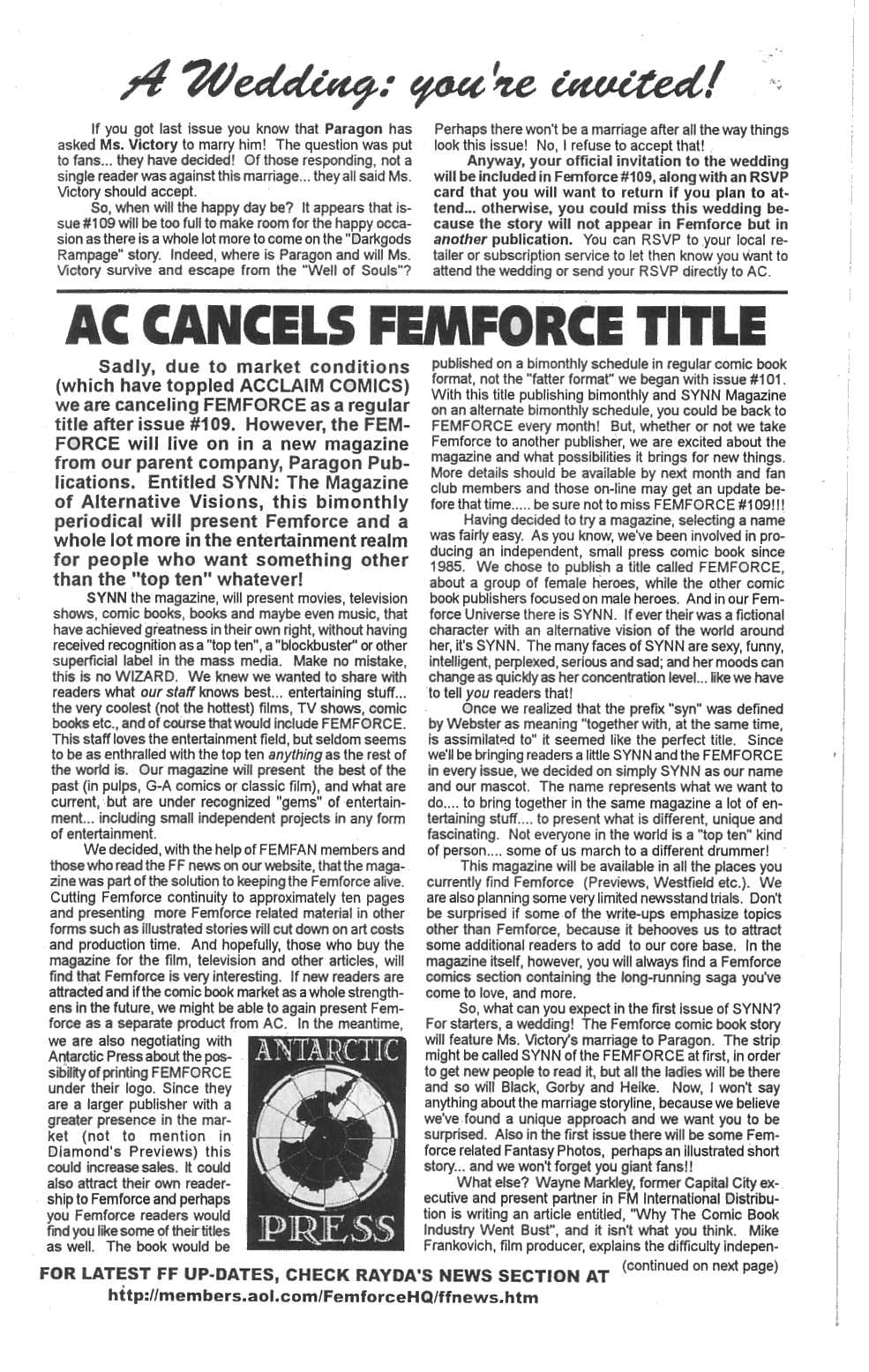 Femforce Issue #108 #108 - English 27