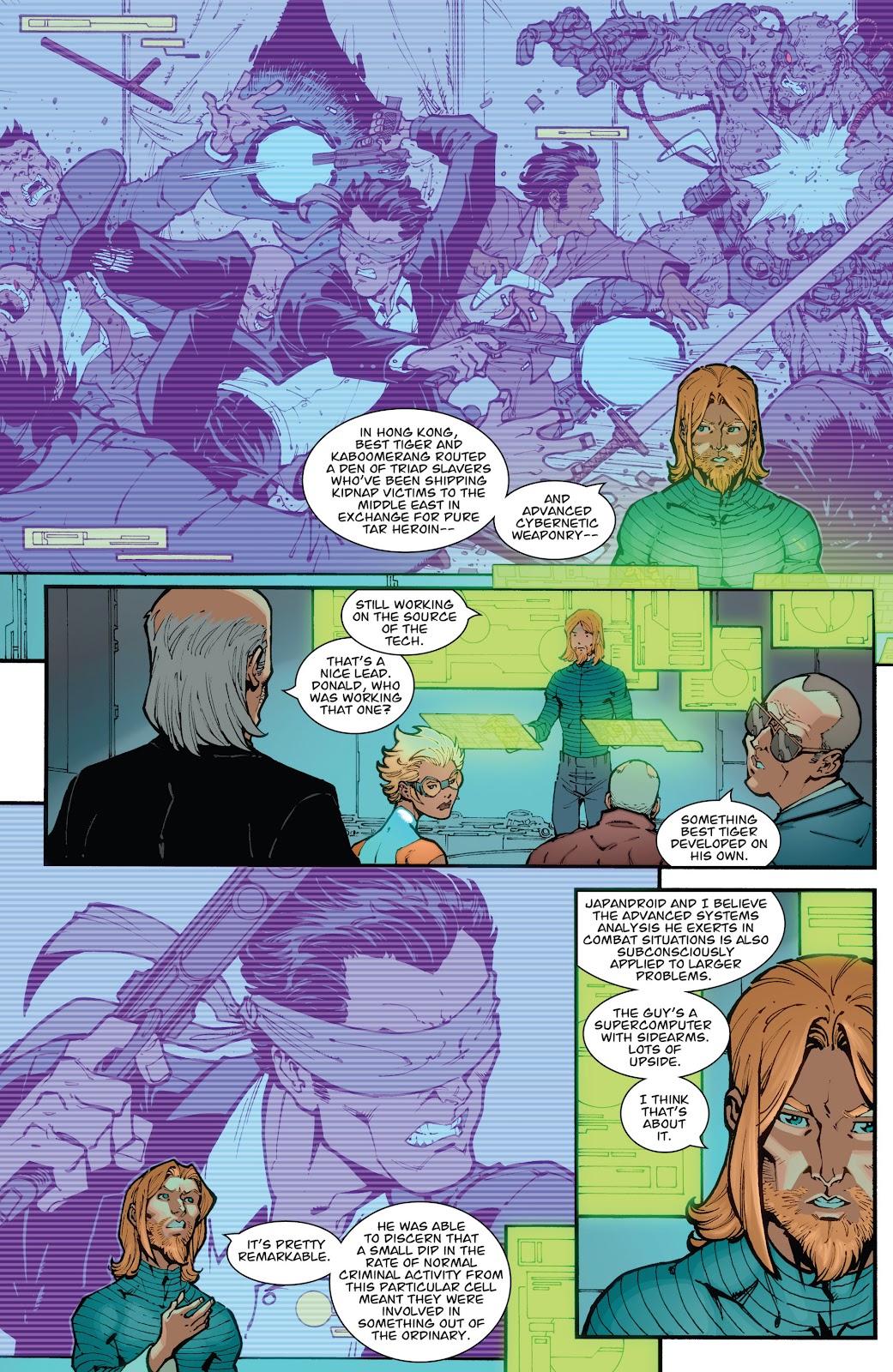 Guarding the Globe (2012) issue TPB - Page 20