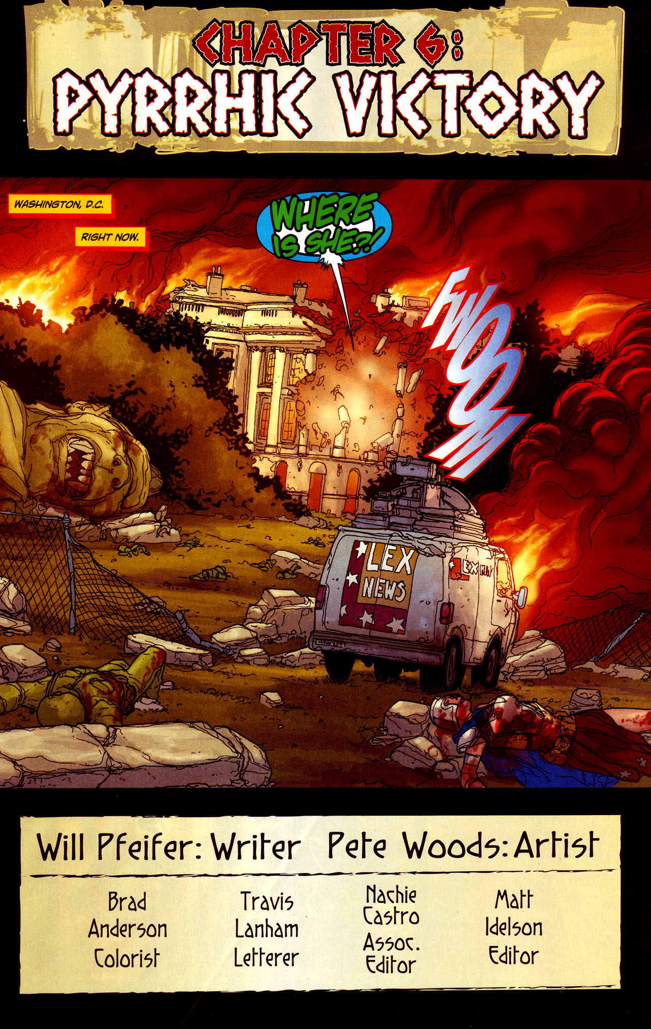 Read online Amazons Attack comic -  Issue #6 - 2