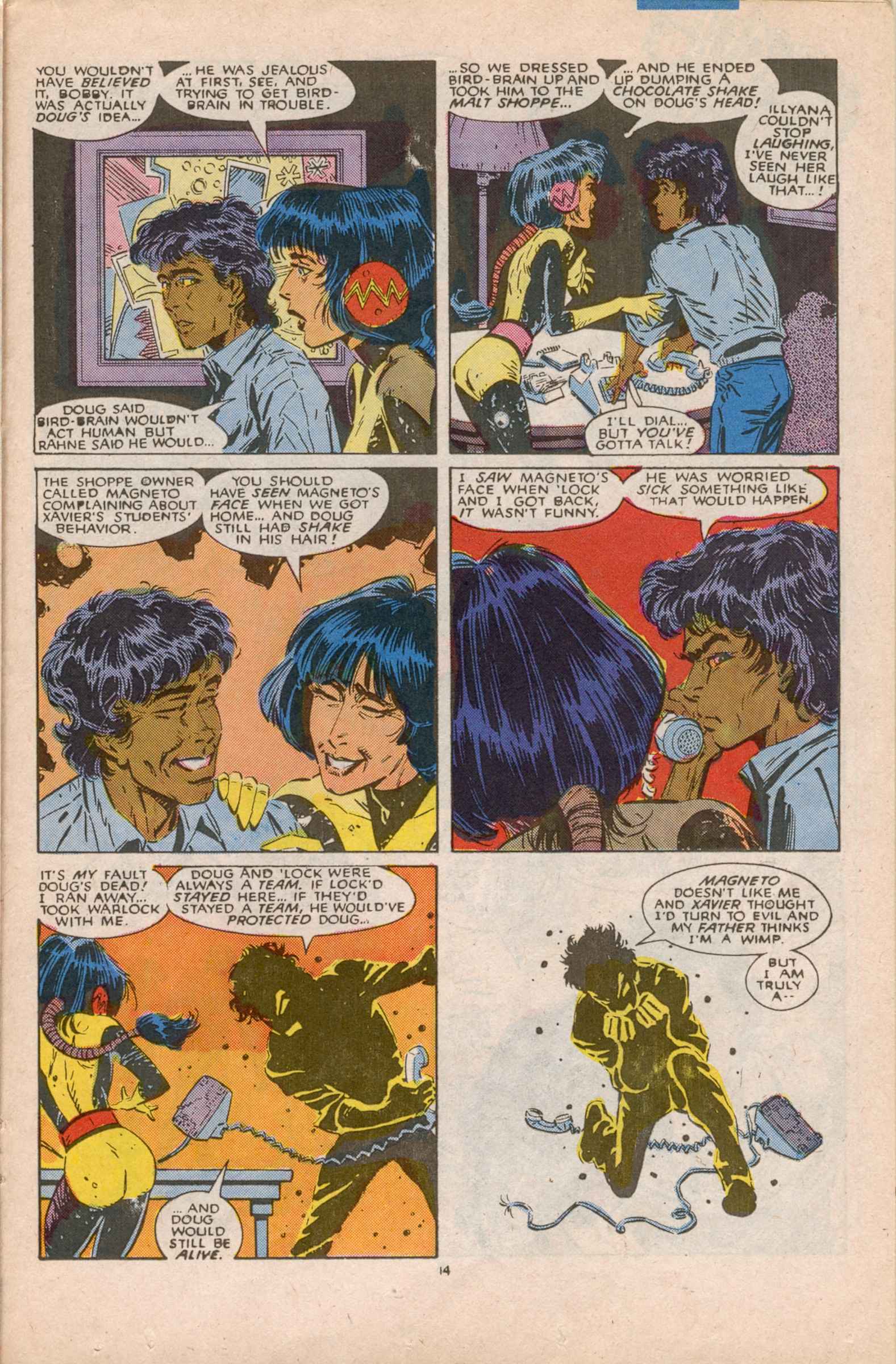 Read online The New Mutants comic -  Issue #61 - 14