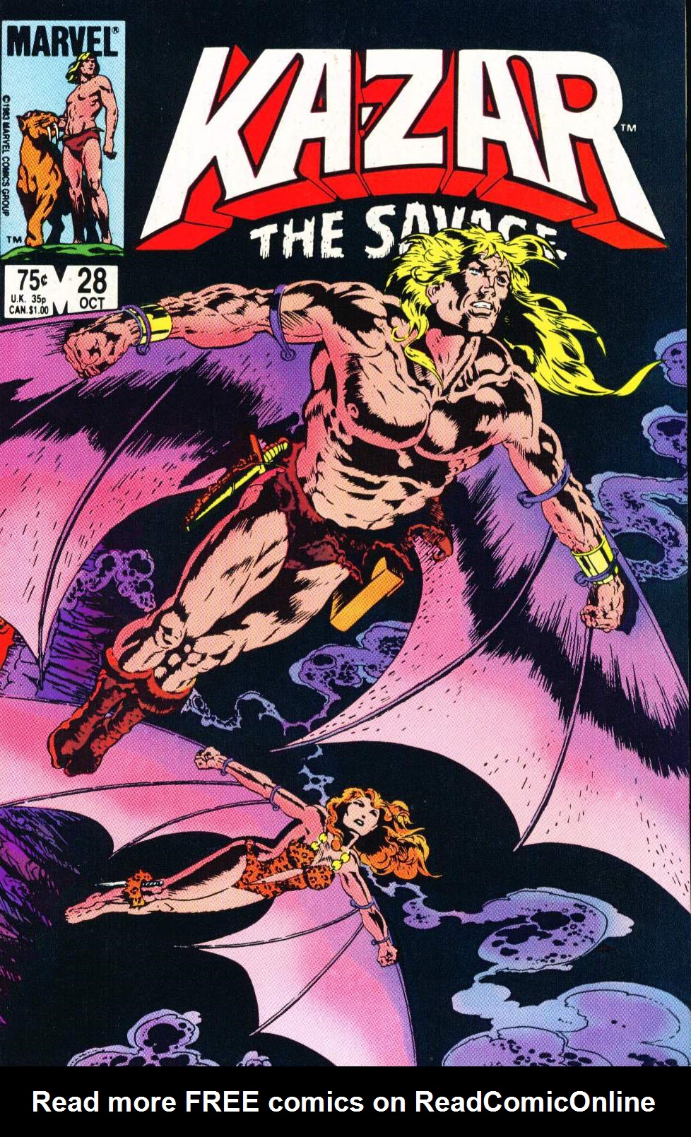 Read online Ka-Zar the Savage comic -  Issue #28 - 2