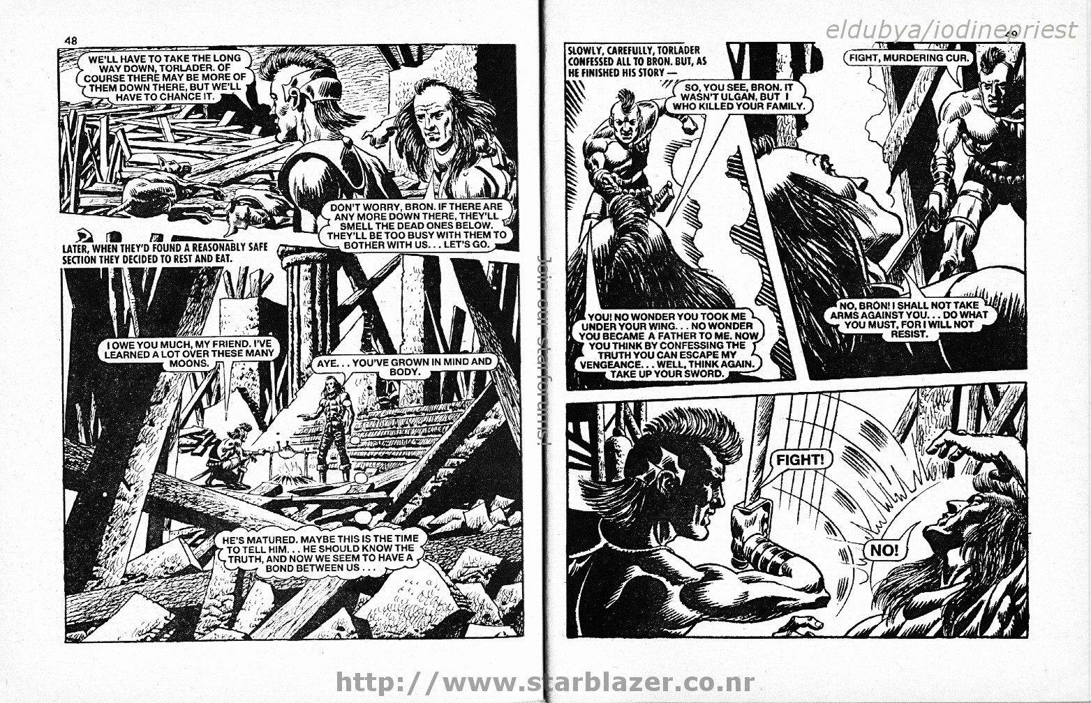 Read online Starblazer comic -  Issue #182 - 26