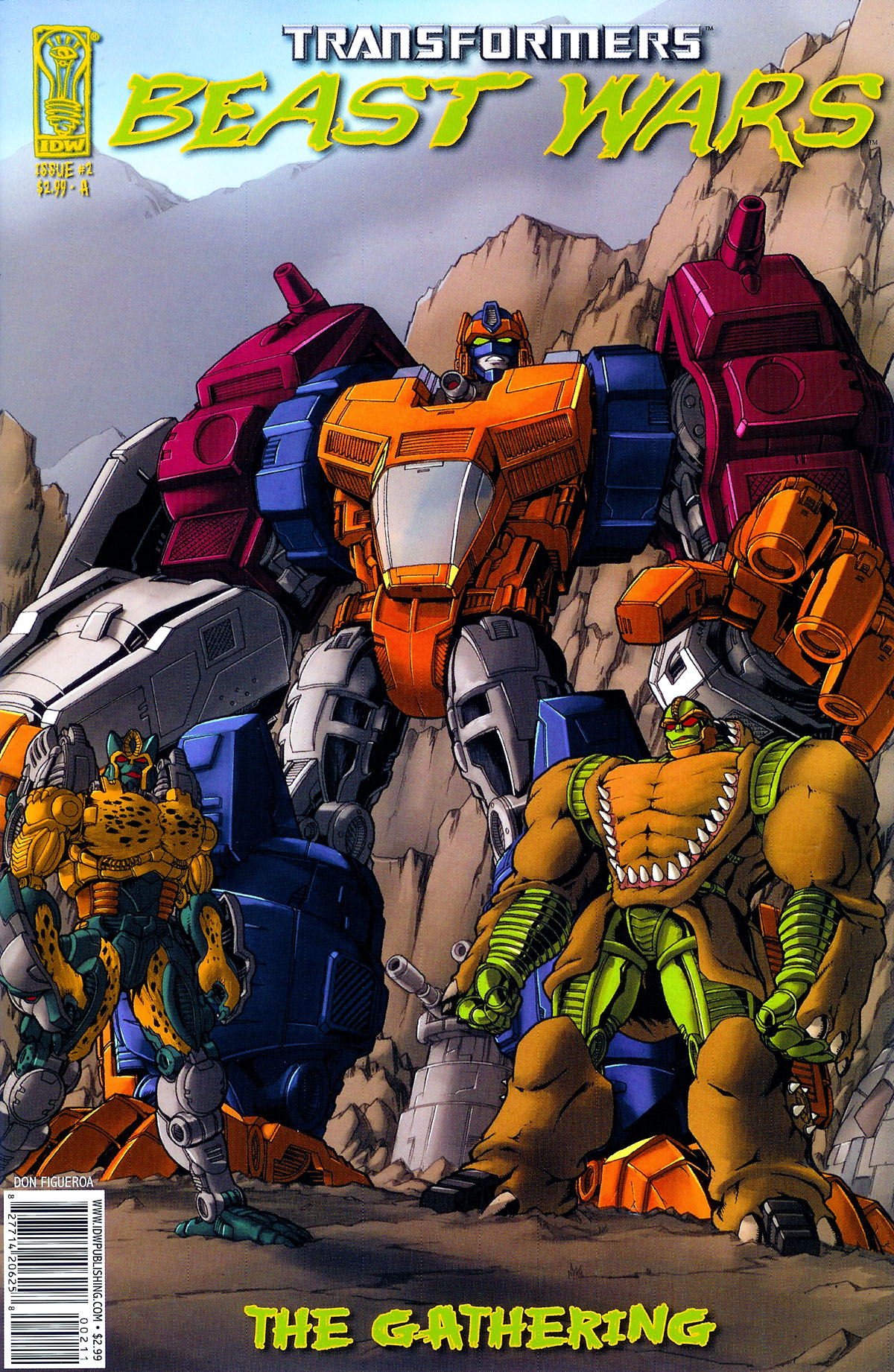 Read online Transformers, Beast Wars: The Gathering comic -  Issue #2 - 1