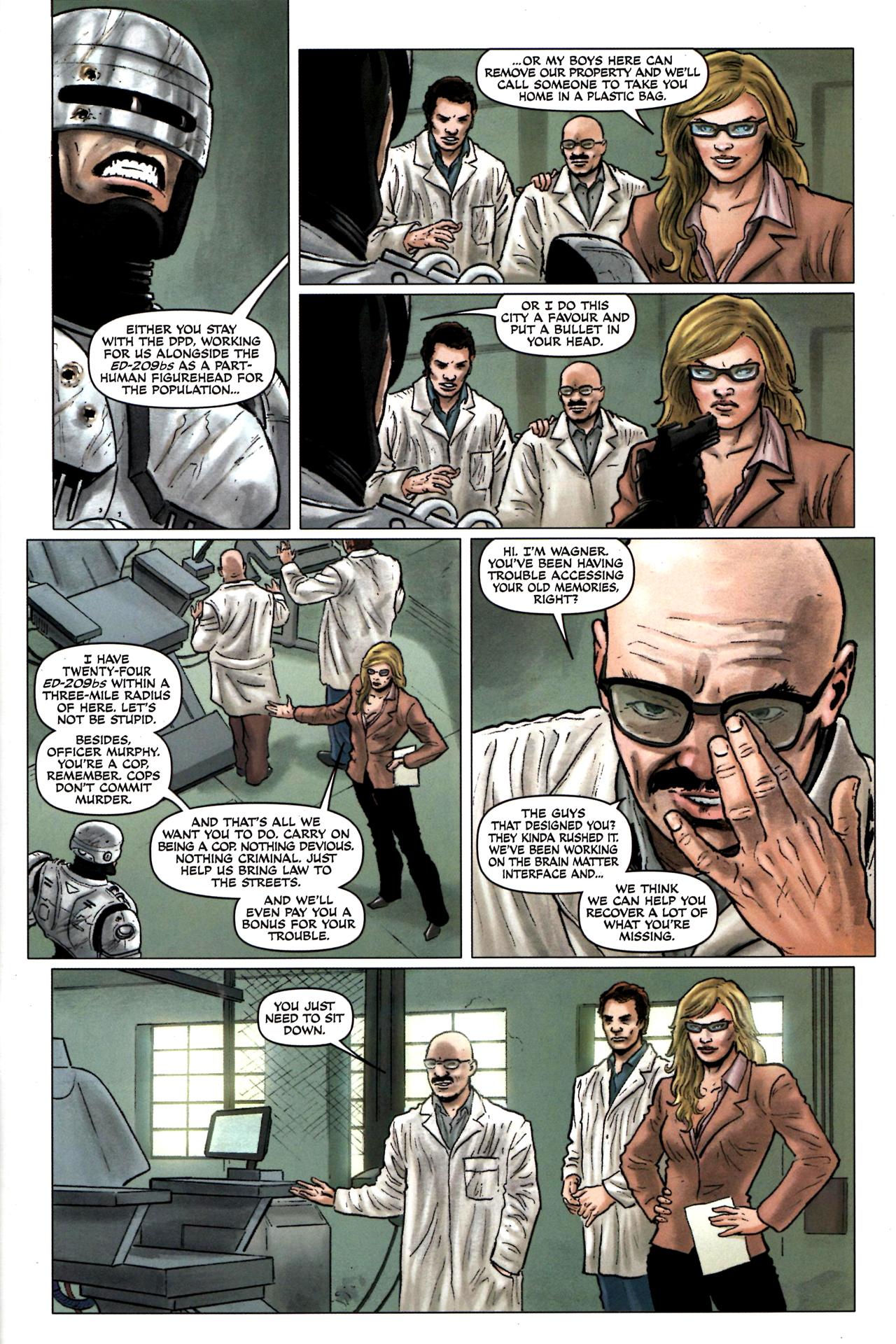 Read online Robocop (2010) comic -  Issue #1 - 19