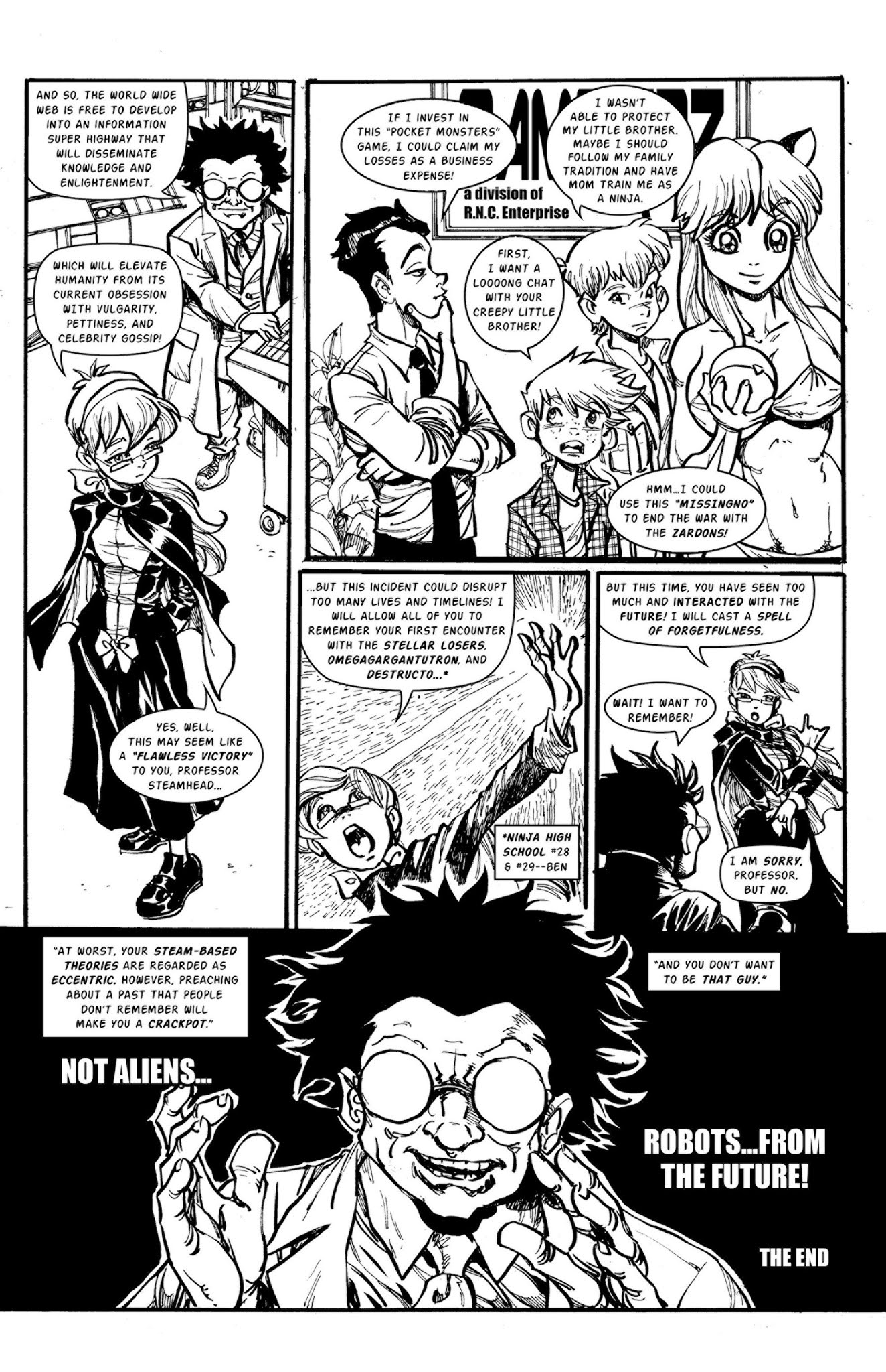 Read online Super Ninja High School comic -  Issue # Full - 27