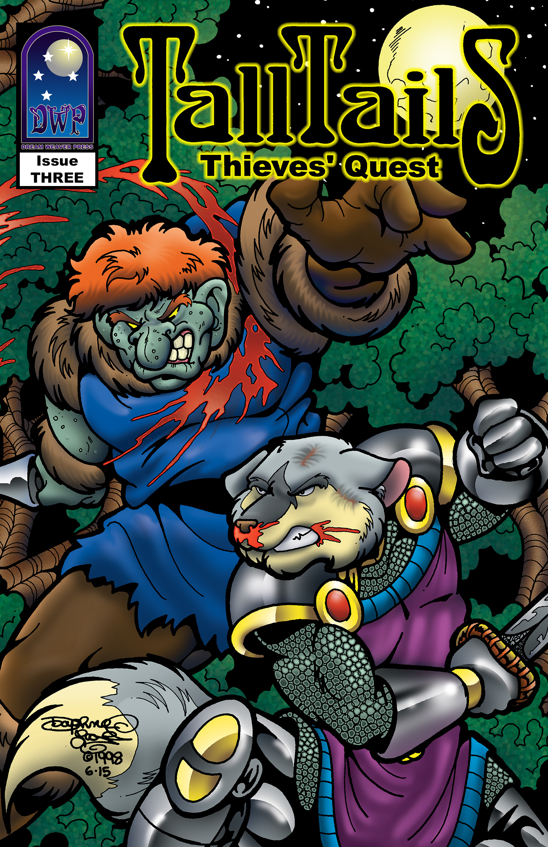 Read online Tall Tails: Thieves' Quest comic -  Issue #3 - 1