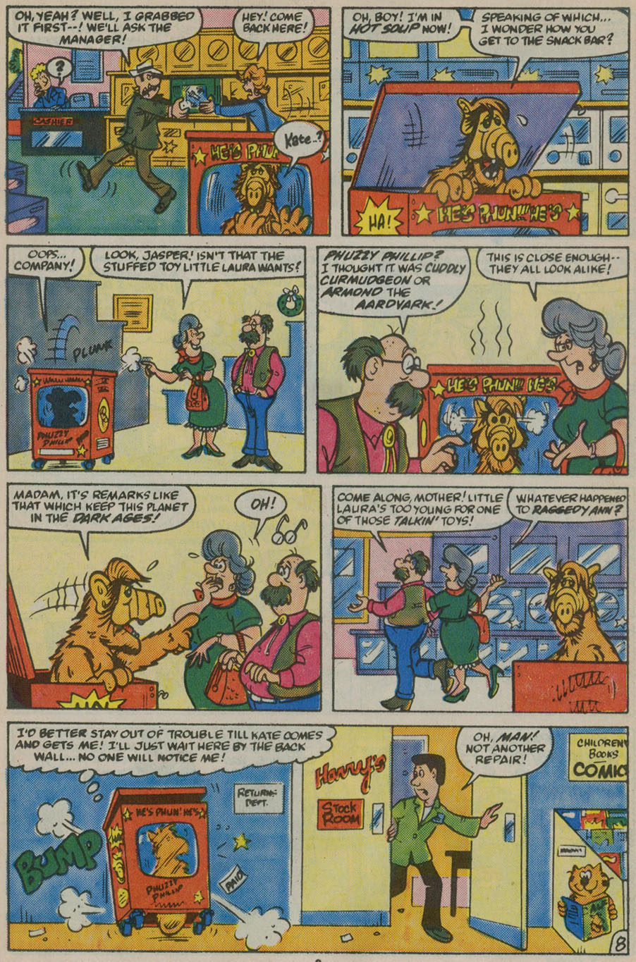 Read online ALF Holiday Special comic -  Issue #1 - 9