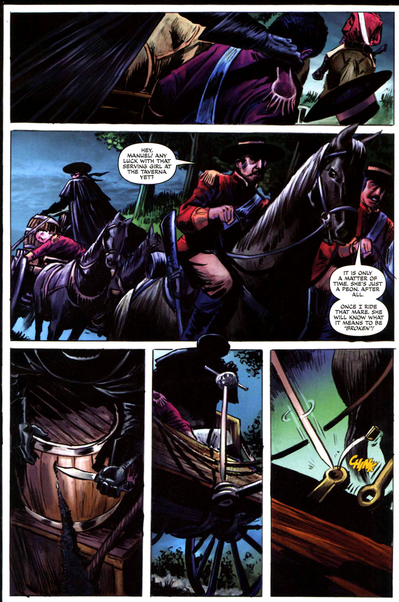 Read online Zorro (2008) comic -  Issue #4 - 11