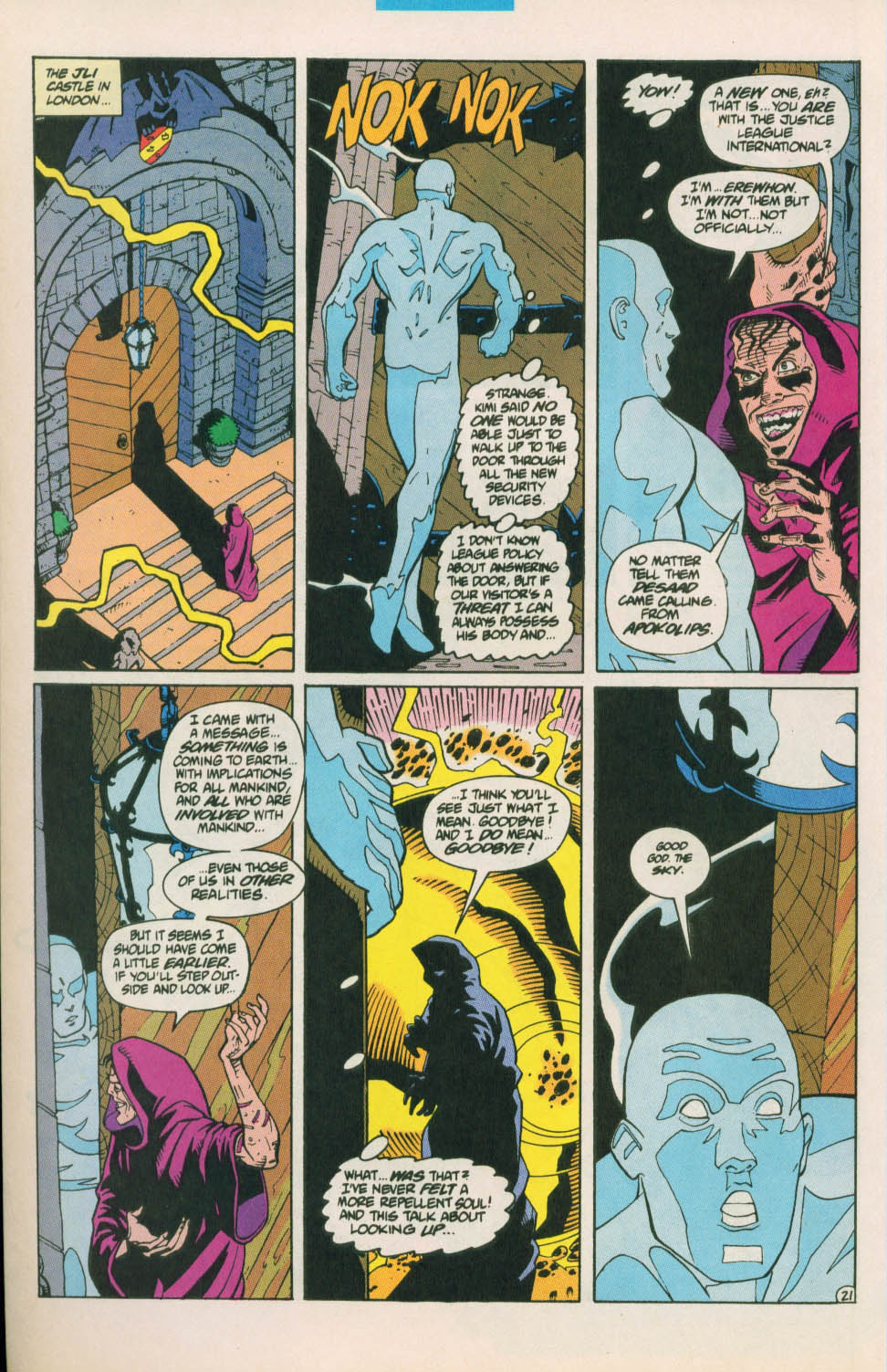 Read online Justice League International (1993) comic -  Issue #64 - 22