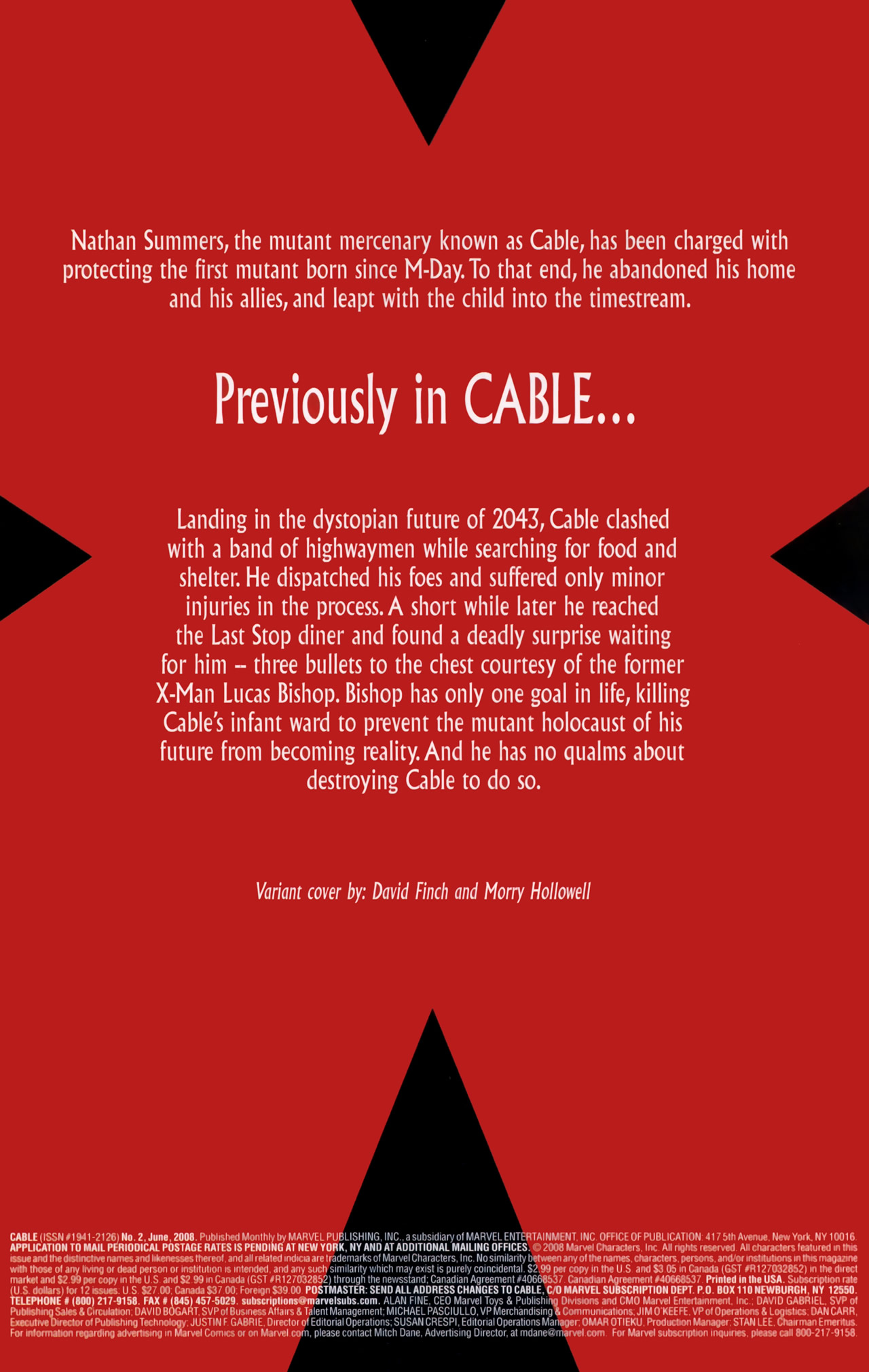 Read online Cable (2008) comic -  Issue #2 - 3