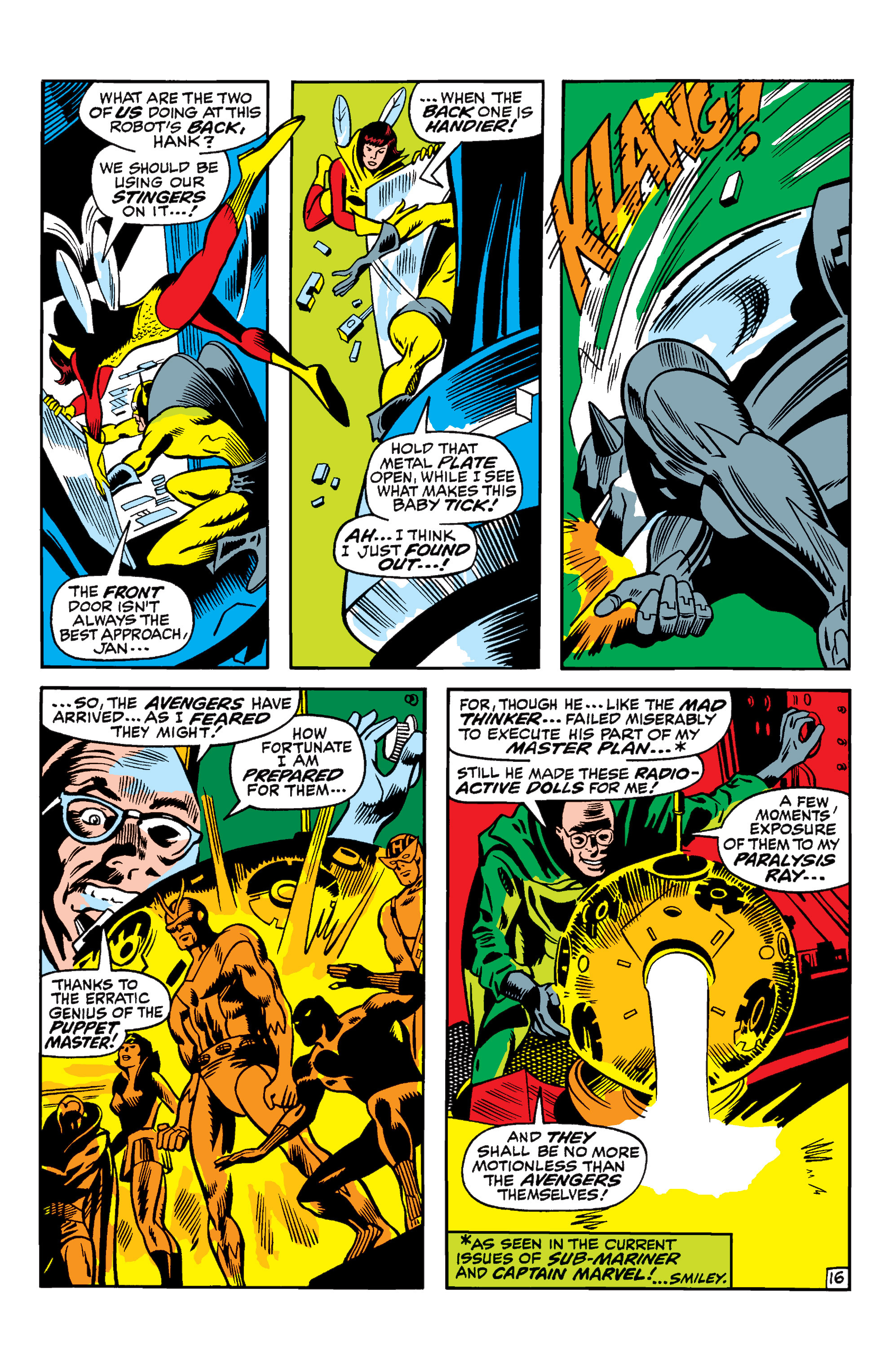 Read online Marvel Masterworks: The Avengers comic -  Issue # TPB 7 (Part 2) - 23