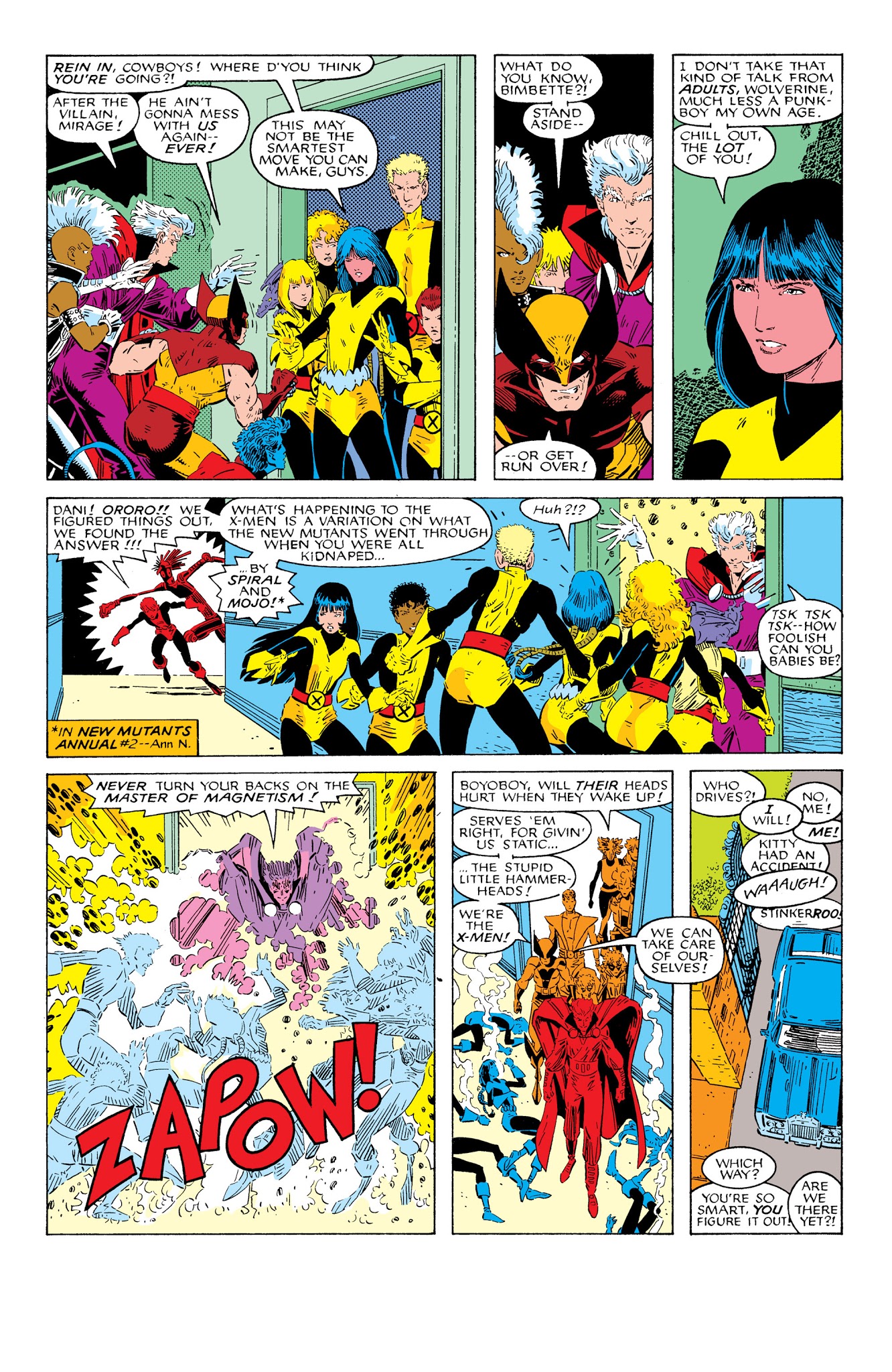 Read online New Mutants Classic comic -  Issue # TPB 6 - 159