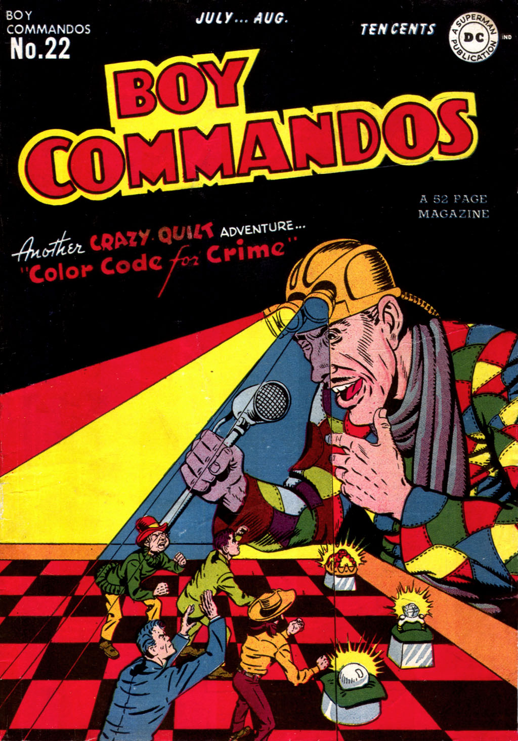 Read online Boy Commandos comic -  Issue #22 - 1