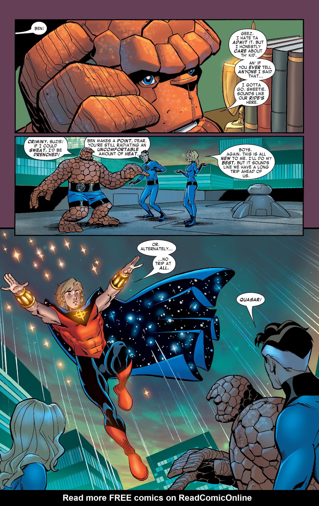 Read online Fantastic Four by Waid & Wieringo Ultimate Collection comic -  Issue # TPB 4 - 152