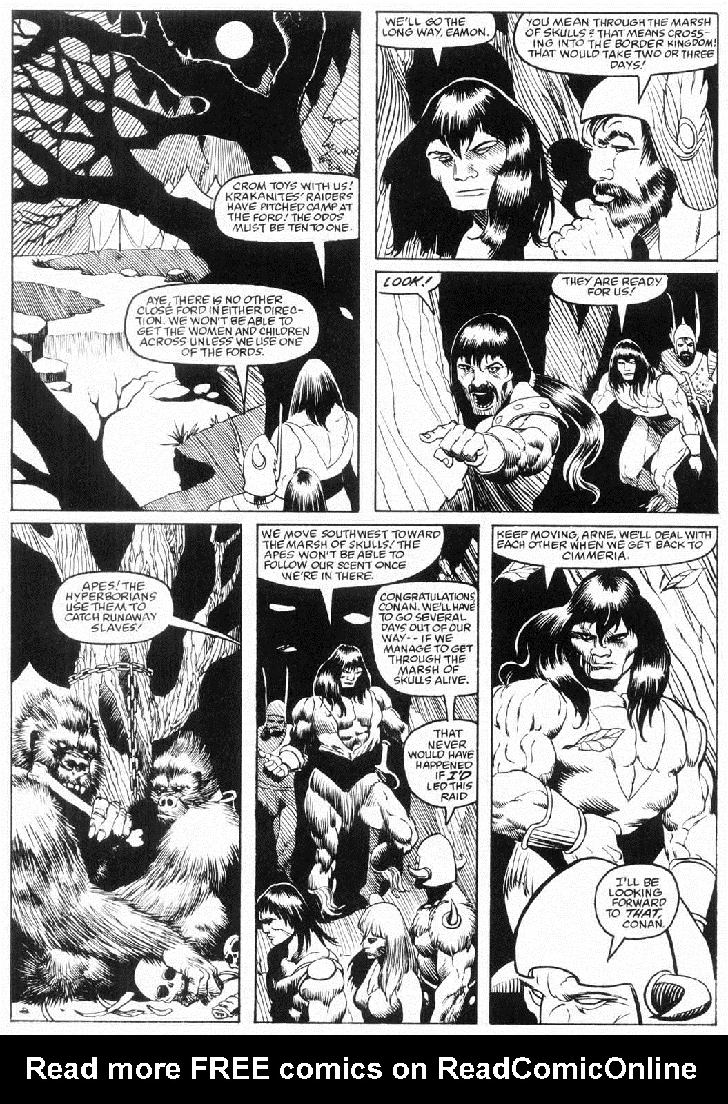 Read online The Savage Sword Of Conan comic -  Issue #157 - 17