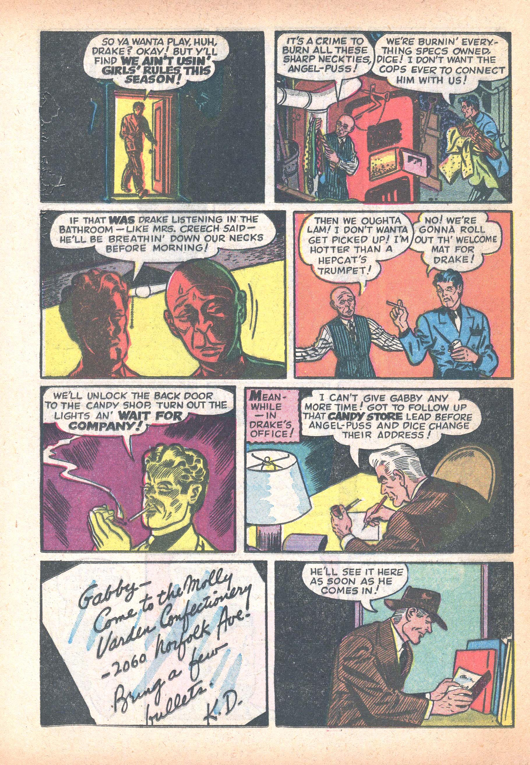 Read online Kerry Drake Detective Cases comic -  Issue #8 - 35