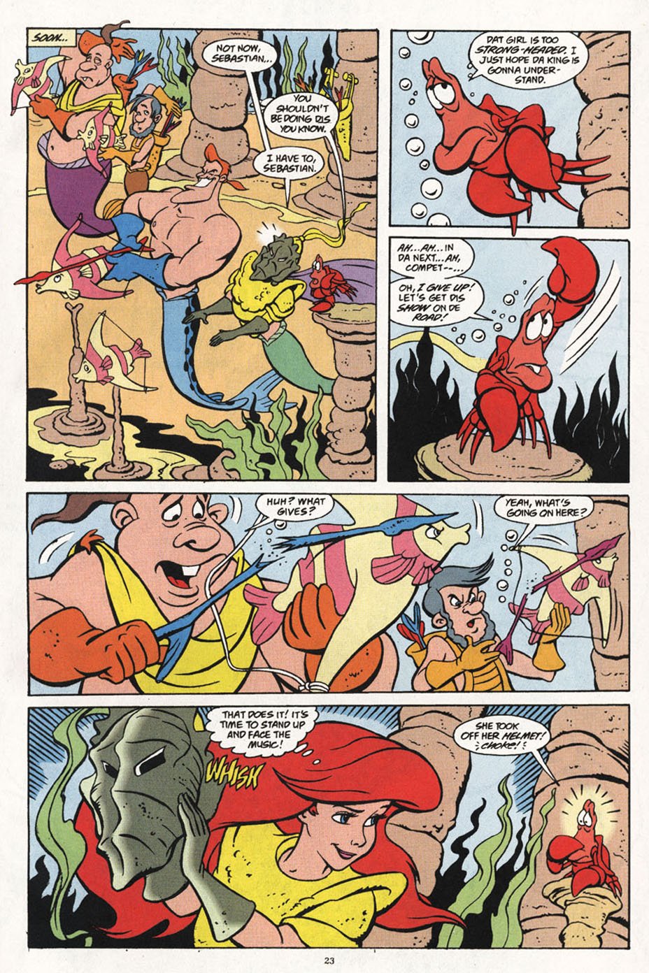 Read online Disney's The Little Mermaid comic -  Issue #9 - 25