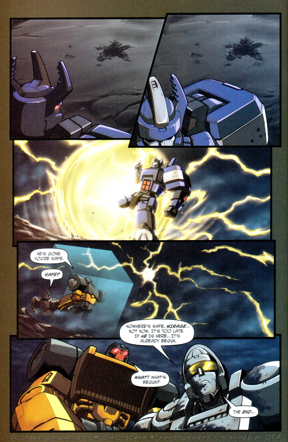 Read online Transformers Armada comic -  Issue #14 - 22