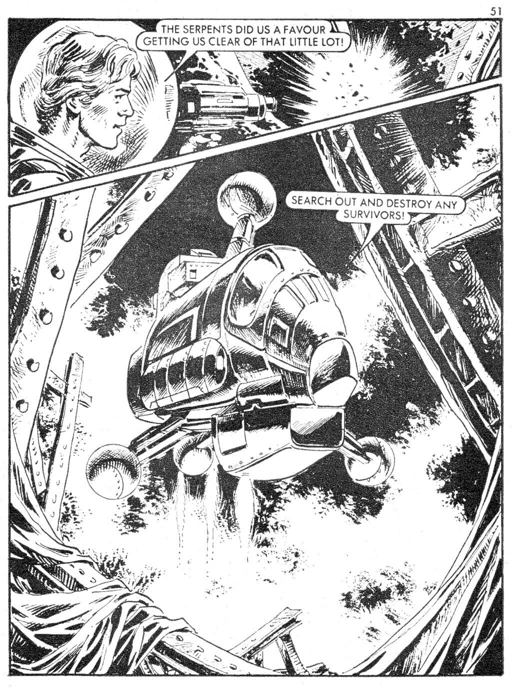 Read online Starblazer comic -  Issue #81 - 51