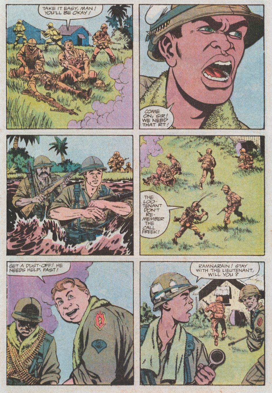 Read online The 'Nam comic -  Issue #14 - 15