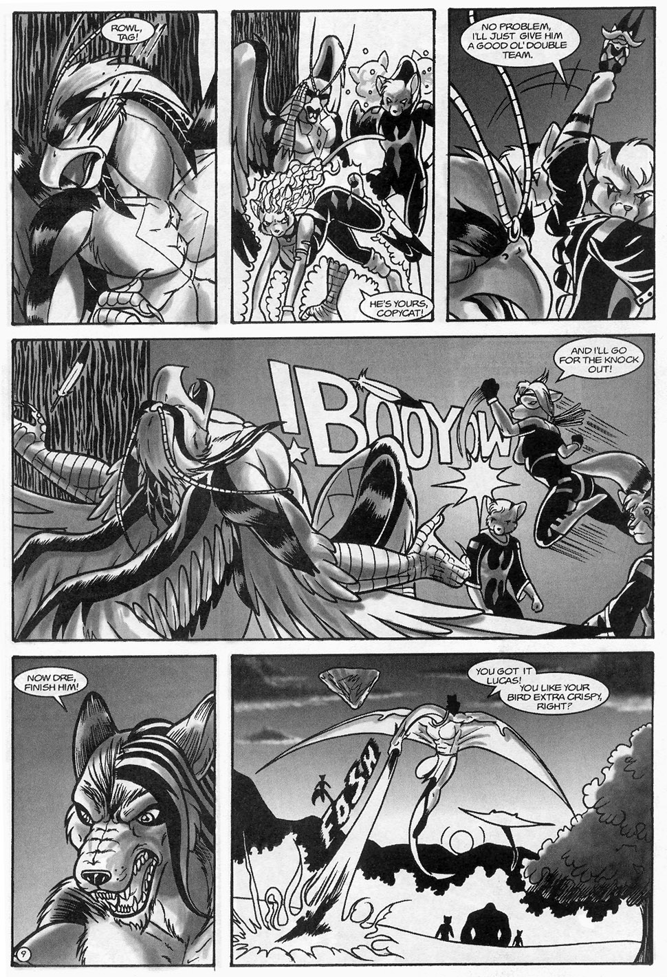 Read online Extinctioners comic -  Issue #10 - 11