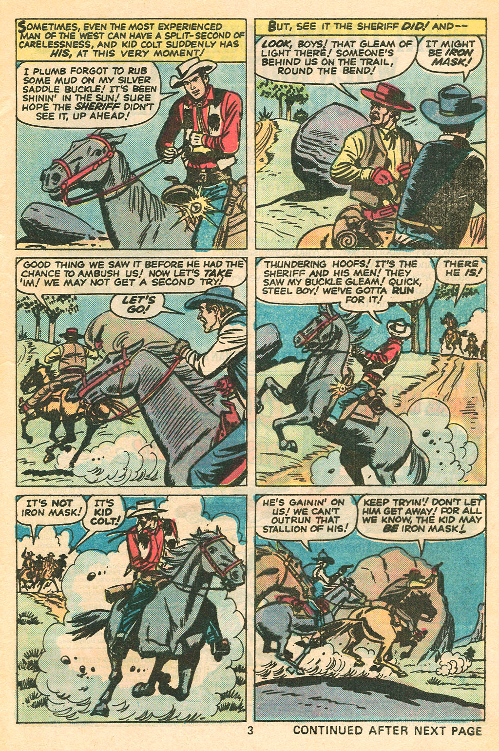 Read online Kid Colt Outlaw comic -  Issue #206 - 5